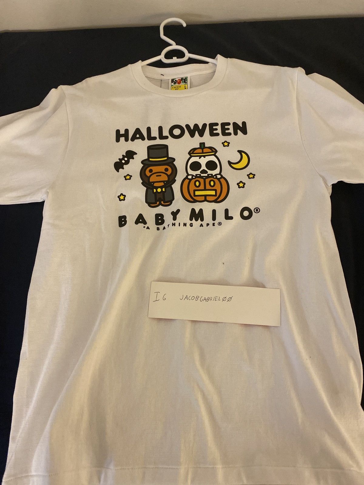 Bape Baby Milo Halloween Tee Shirt | Grailed