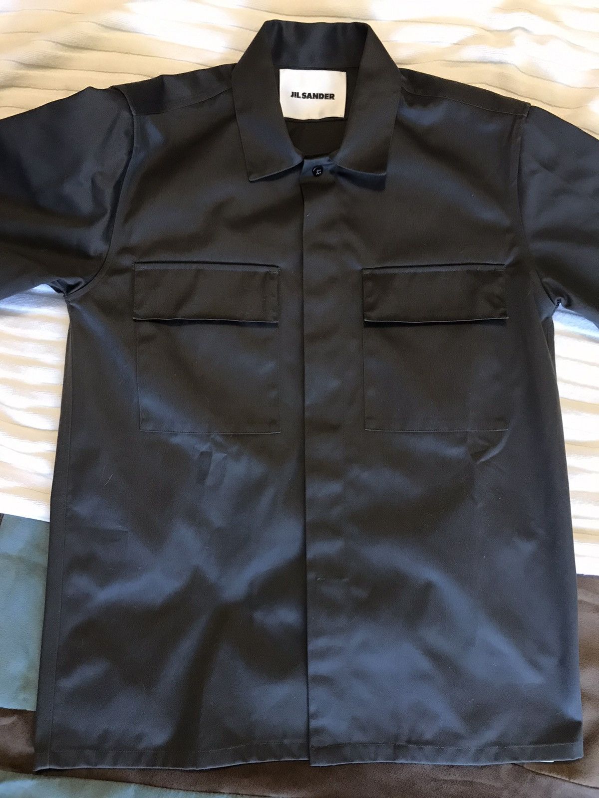 NWT Jil Sander Grey Overshirt