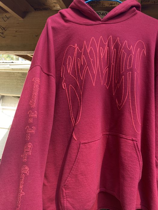 Xxxtentacion cheap hoodie red