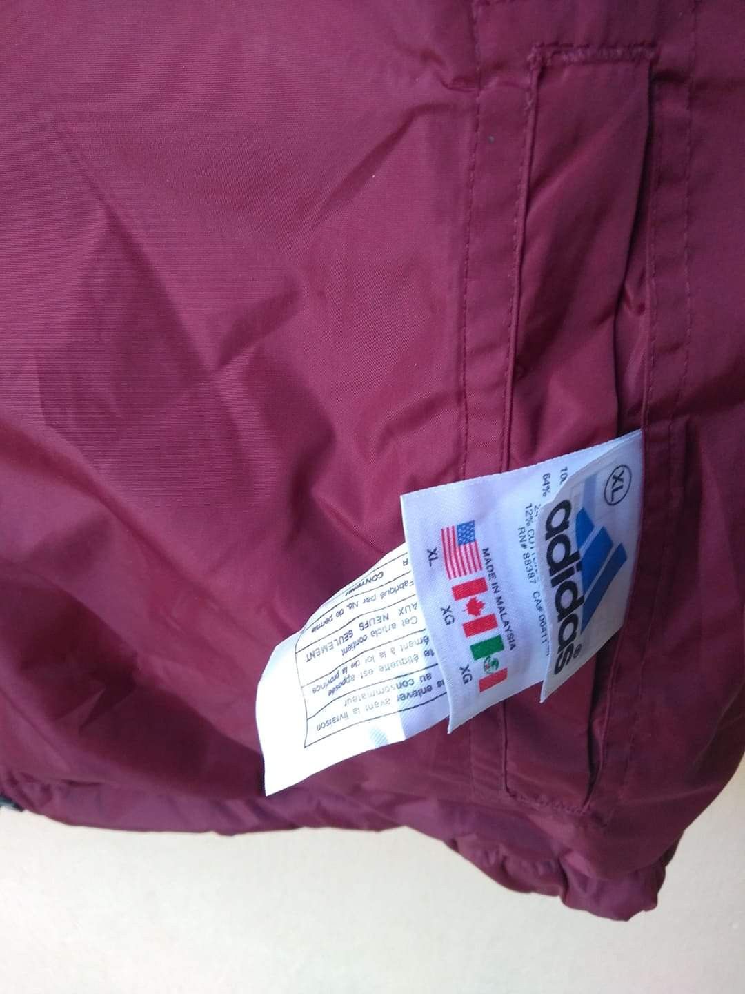 Adidas VTG Y2K ADIDAS EQUIPMENT REVERSIBLE JACKETS Size US L / EU 52-54 / 3 - 8 Thumbnail