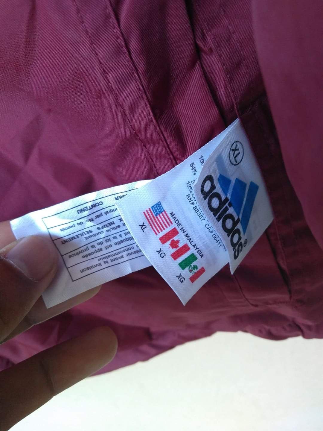 Adidas VTG Y2K ADIDAS EQUIPMENT REVERSIBLE JACKETS Size US L / EU 52-54 / 3 - 7 Thumbnail