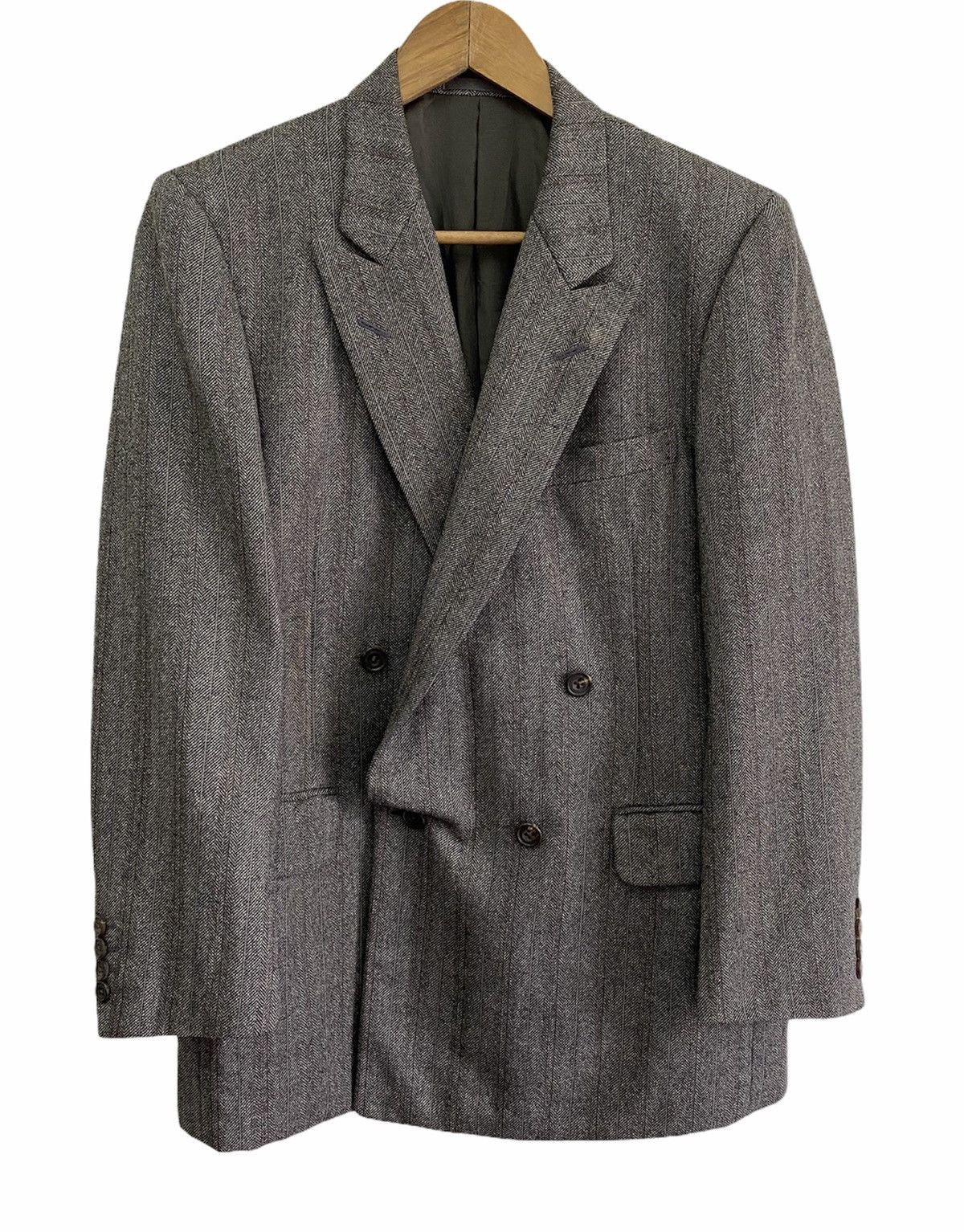 Burberry 🔥Authentic Burberry Prorsum Double Breasted Blazer Jacket Size US S / EU 44-46 / 1 - 1 Thumbnail