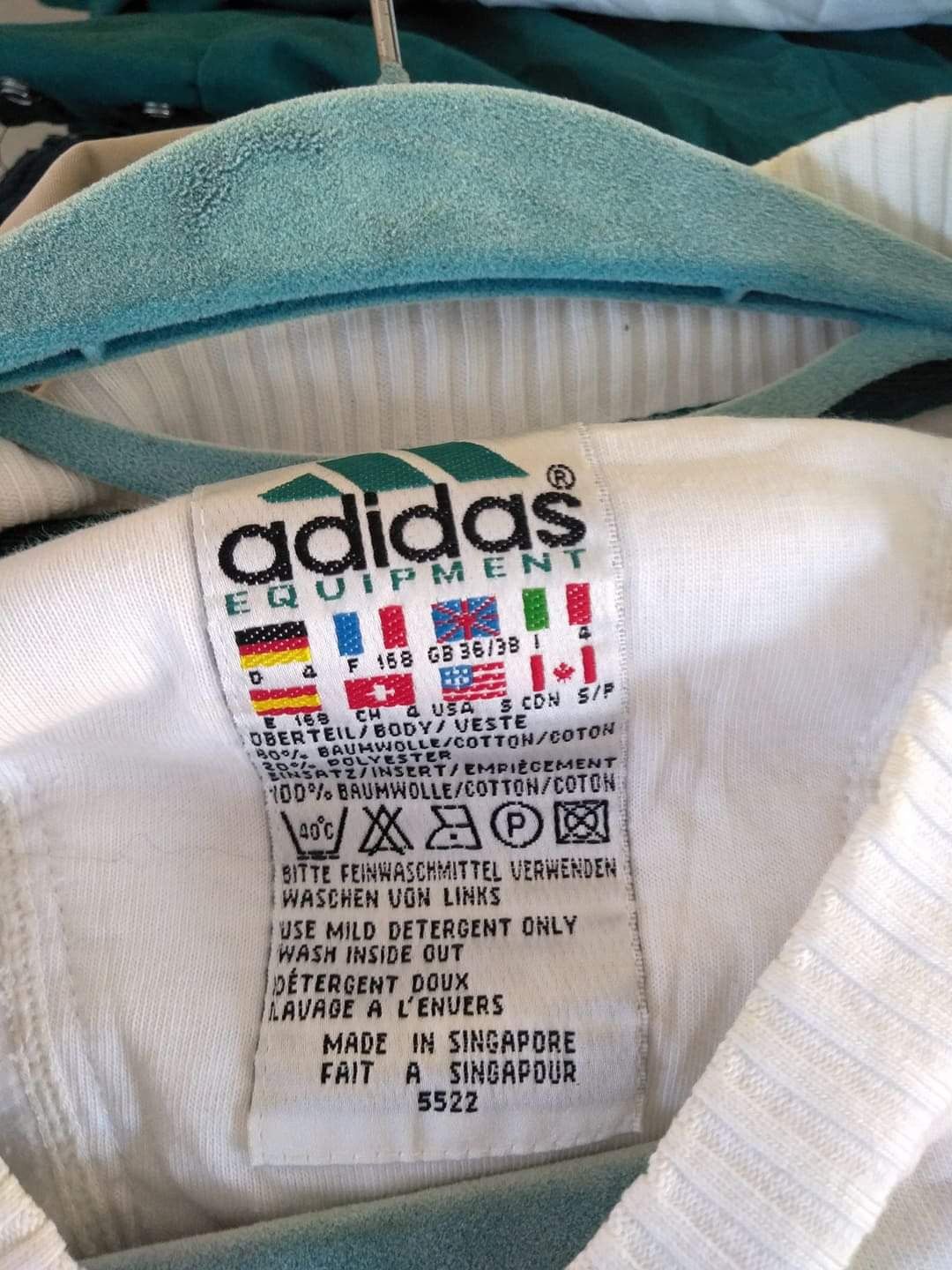 Adidas Vtg 90s ADIDAS EQUIPMENT PULLOVER SWEATSHIRT Size US L / EU 52-54 / 3 - 5 Thumbnail