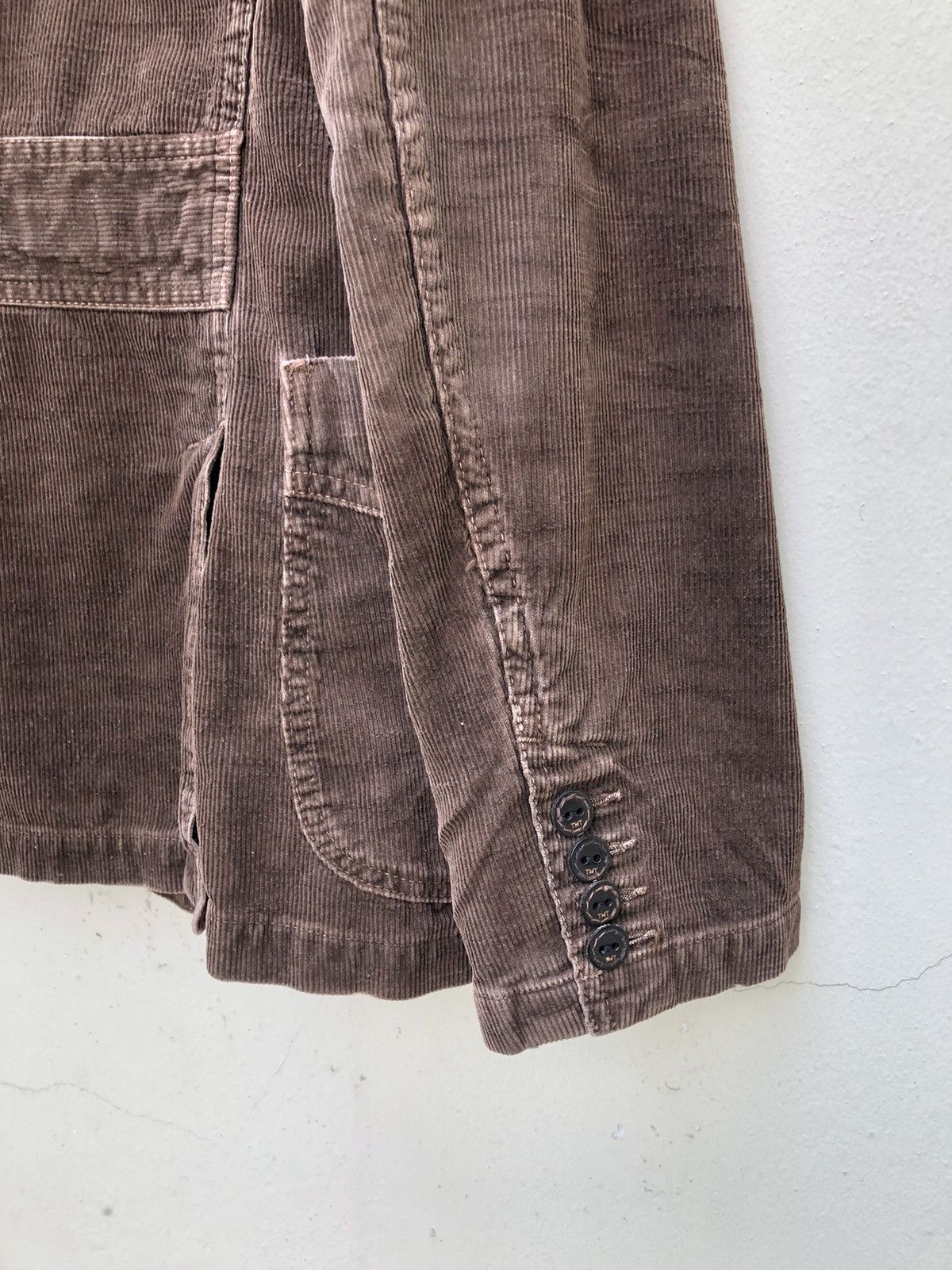 TMT T.M.T Japan Brown Corduroy Sport Jacket Size US M / EU 48-50 / 2 - 16 Thumbnail