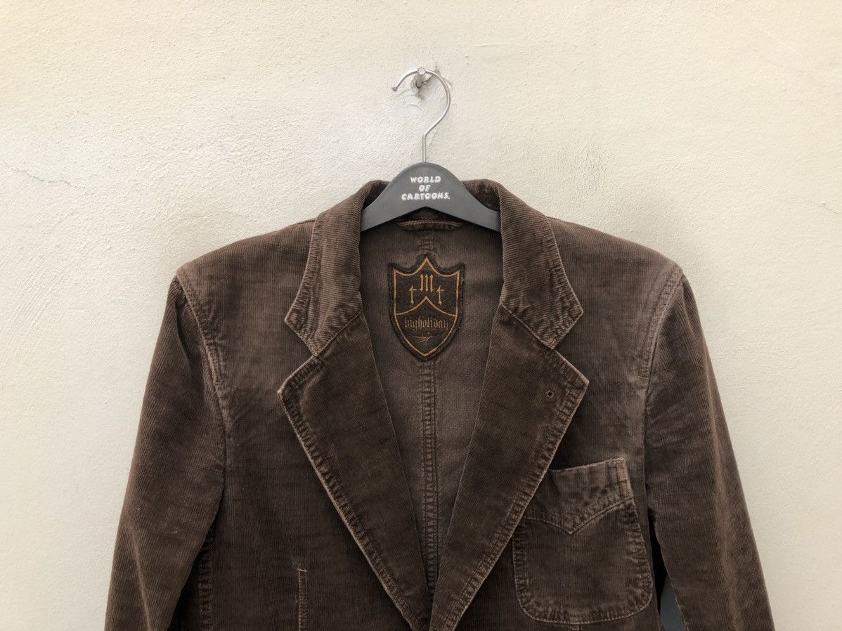 TMT T.M.T Japan Brown Corduroy Sport Jacket Size US M / EU 48-50 / 2 - 2 Thumbnail