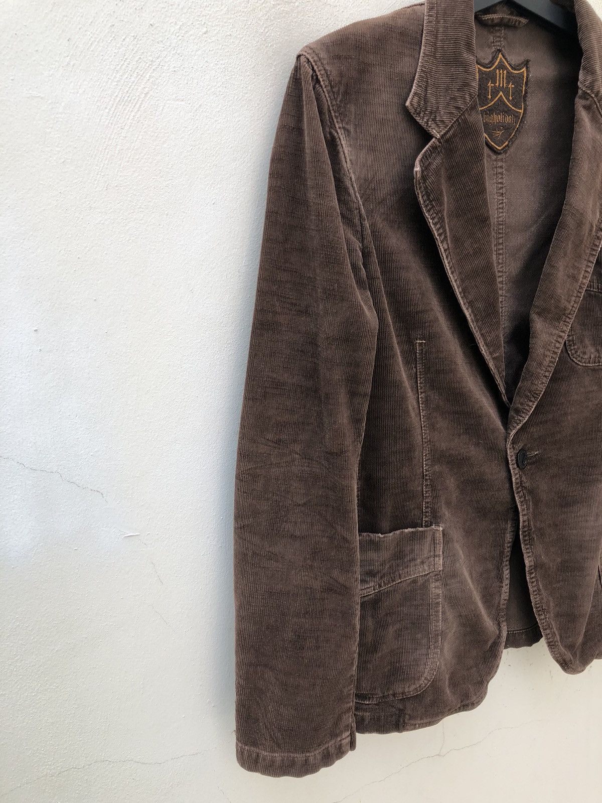 TMT T.M.T Japan Brown Corduroy Sport Jacket Size US M / EU 48-50 / 2 - 9 Thumbnail