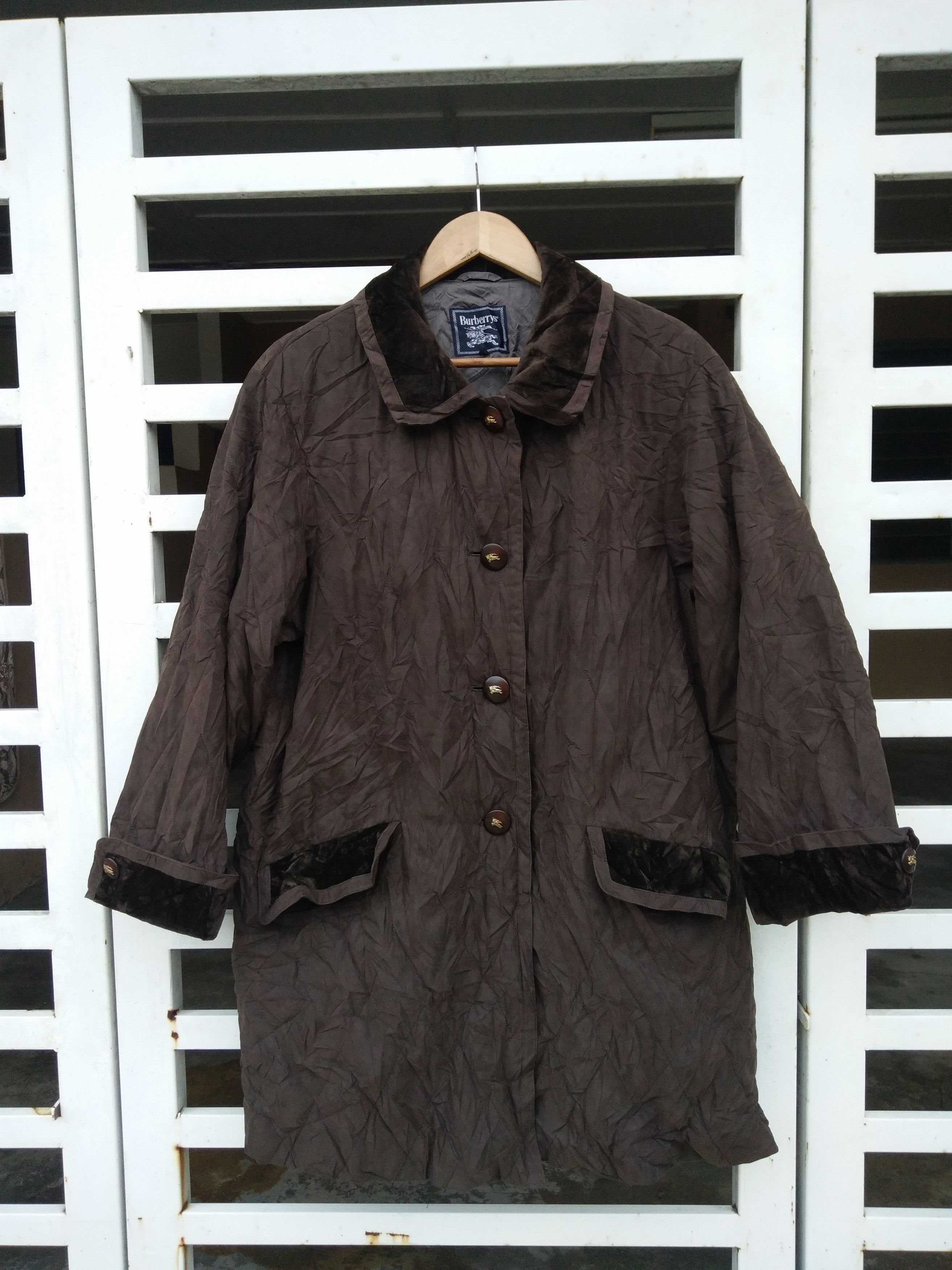 Burberry Luxury Burberrys Single Breasted Coat Size US L / EU 52-54 / 3 - 1 Thumbnail