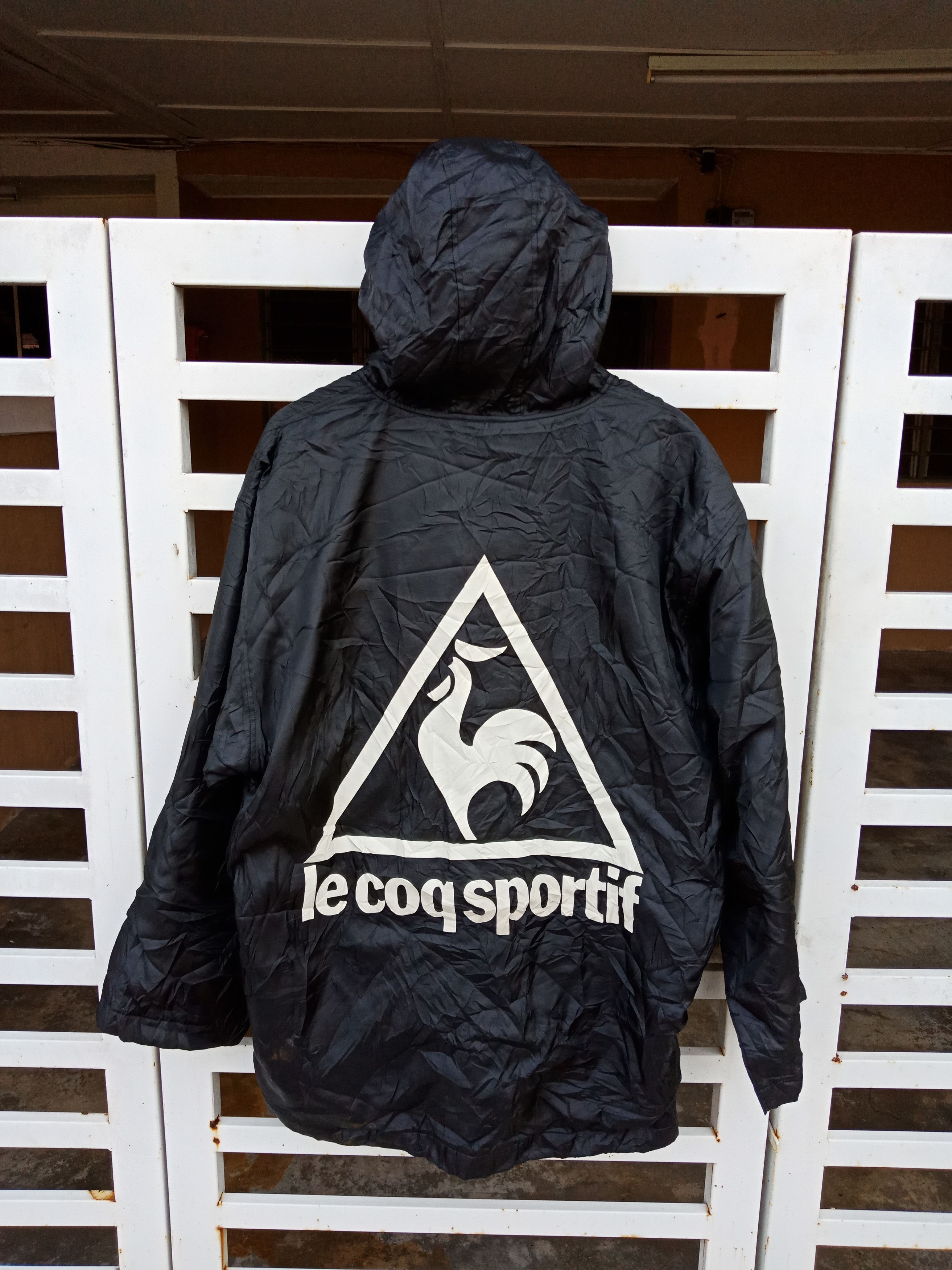 Le Coq Sportif Le Coq Sportif Big Logo Rain Coat Size US L / EU 52-54 / 3 - 1 Thumbnail