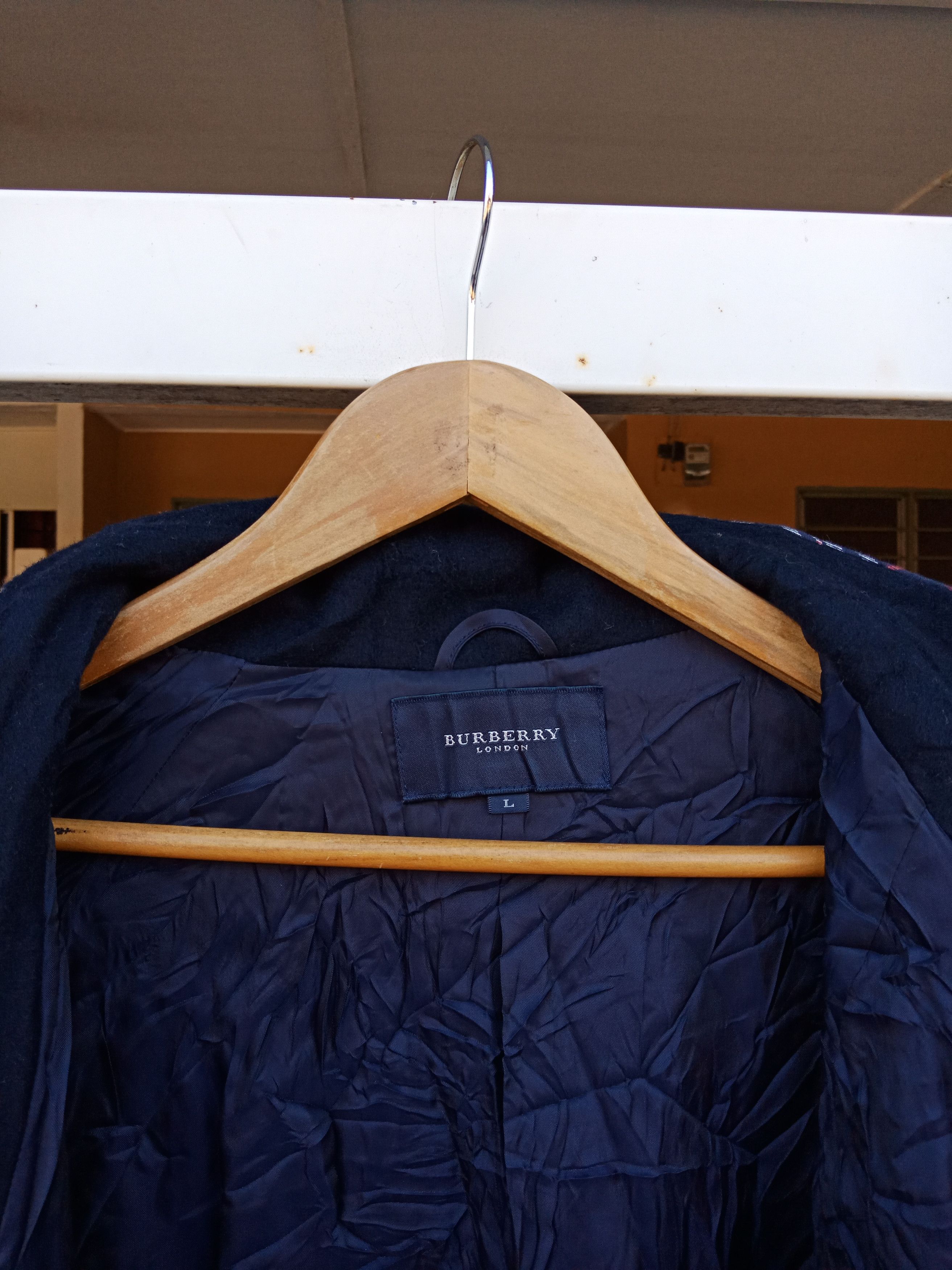 Burberry Burberry London Novacheck Wool Size US L / EU 52-54 / 3 - 8 Thumbnail