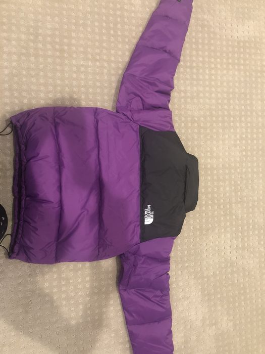 The North Face Black And Purple North Face Nuptse | Grailed