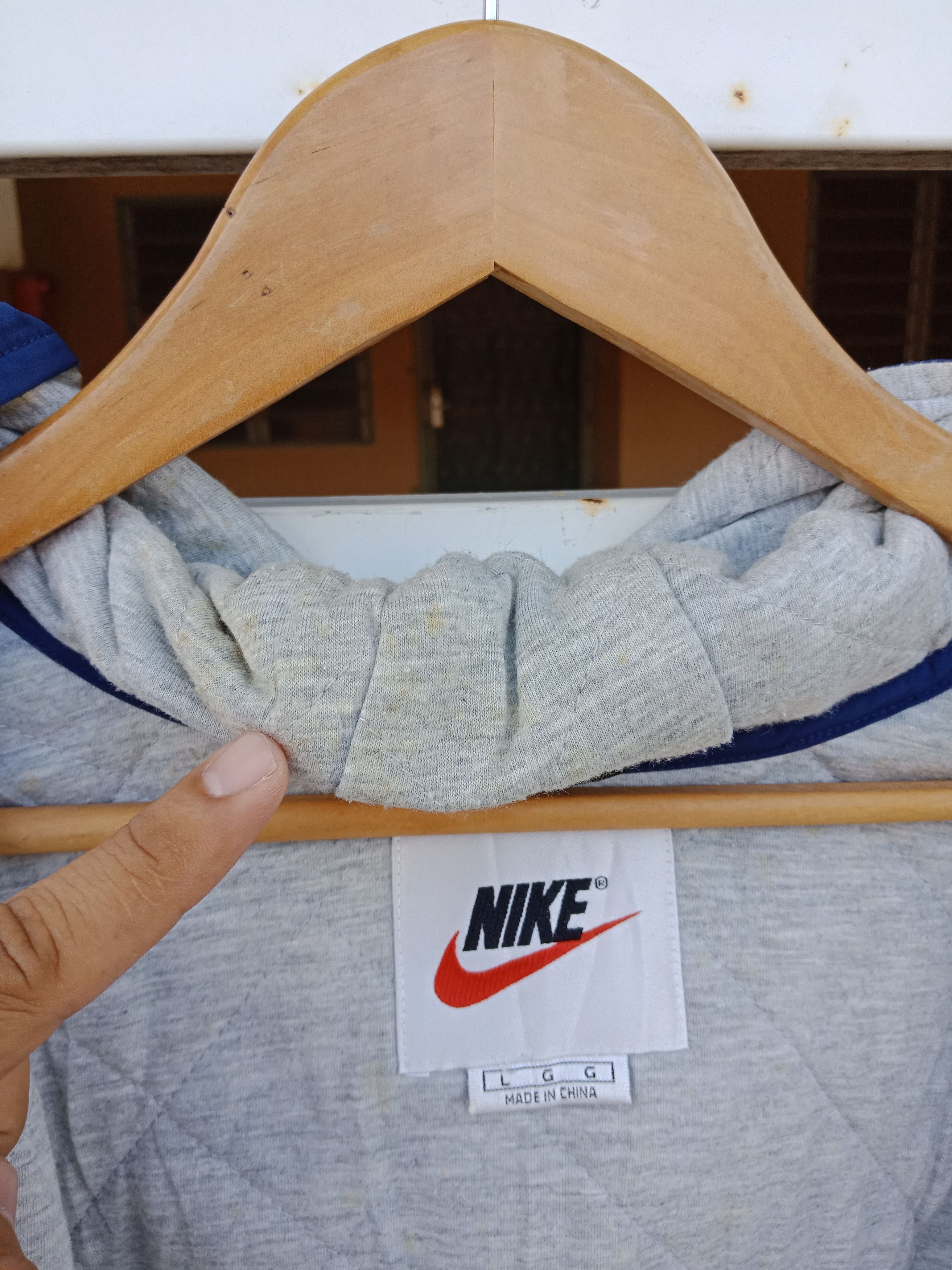 Nike Nike Swoosh Big Logo Spell Out Embroidery Sweater Size US XL / EU 56 / 4 - 10 Thumbnail