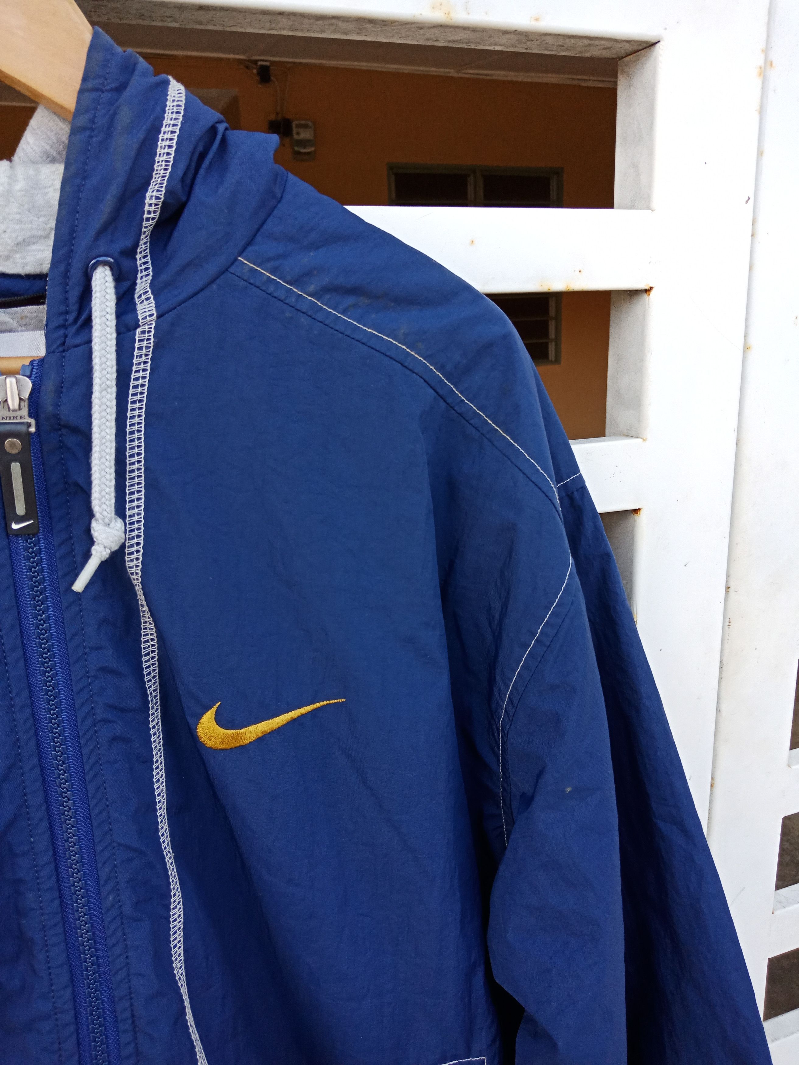 Nike Nike Swoosh Big Logo Spell Out Embroidery Sweater Size US XL / EU 56 / 4 - 5 Thumbnail