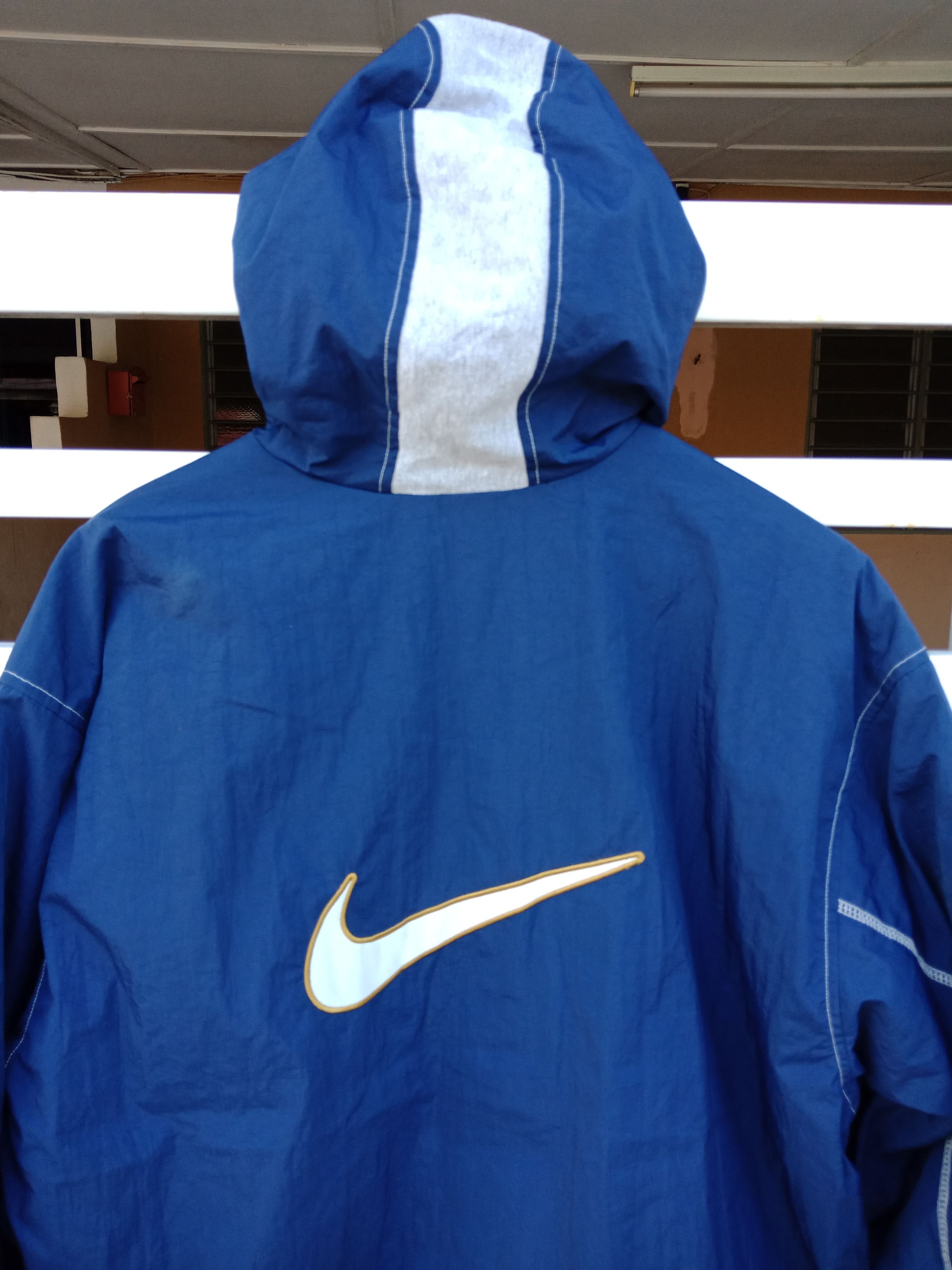 Nike Nike Swoosh Big Logo Spell Out Embroidery Sweater Size US XL / EU 56 / 4 - 8 Thumbnail