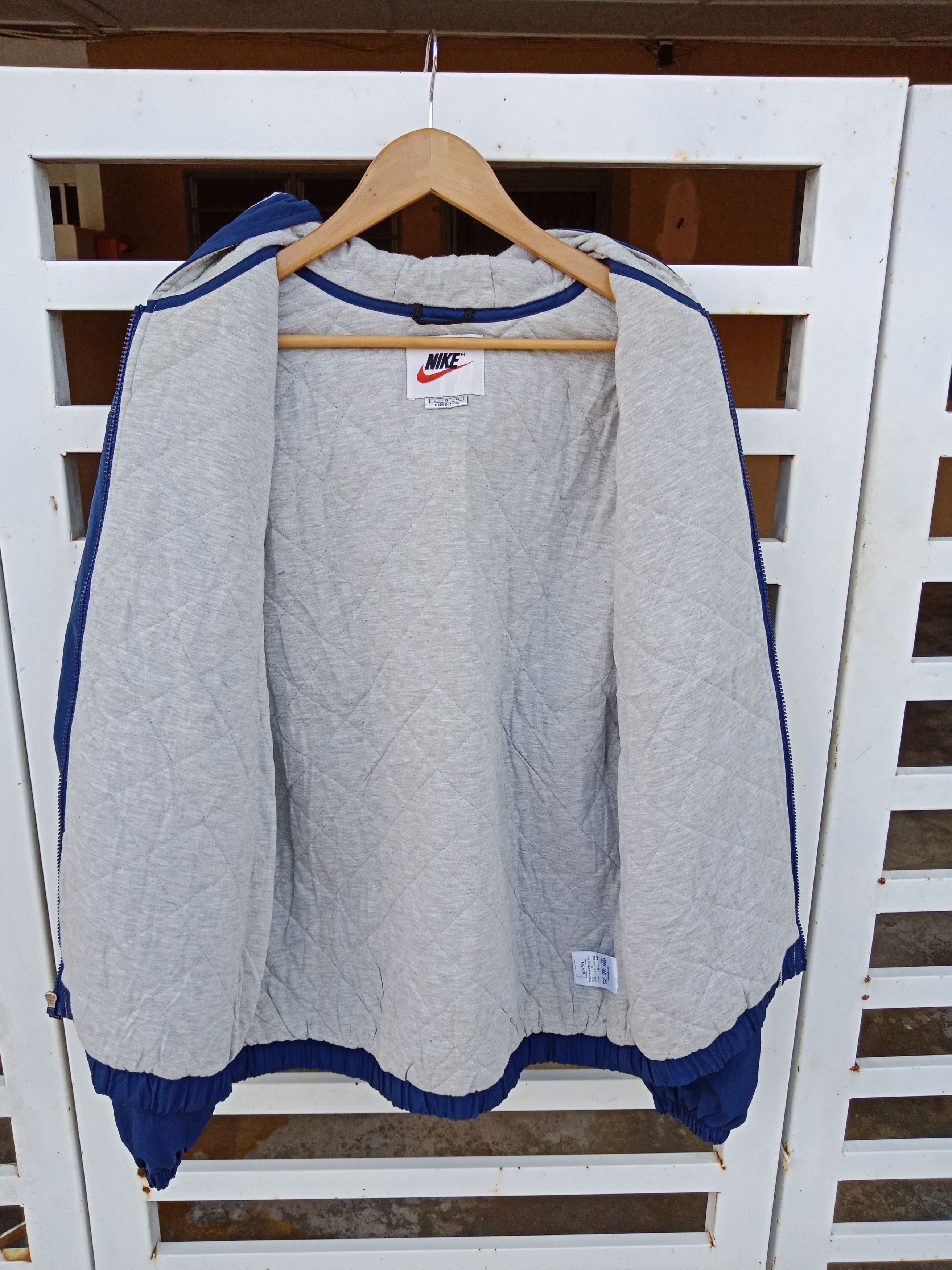 Nike Nike Swoosh Big Logo Spell Out Embroidery Sweater Size US XL / EU 56 / 4 - 9 Thumbnail