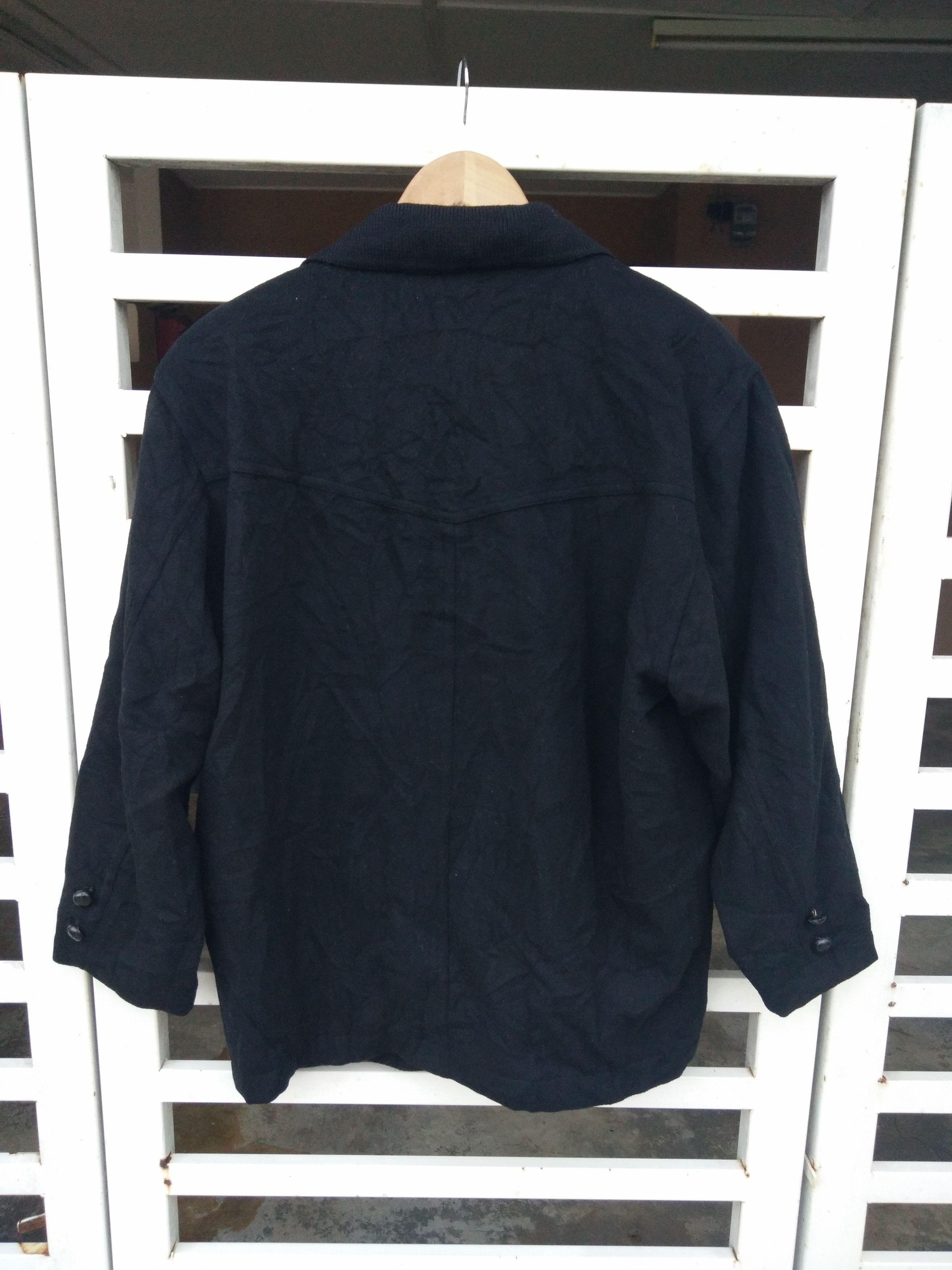 Balmain Pierre Balmain Paris Black Wool Coat Size US L / EU 52-54 / 3 - 2 Thumbnail