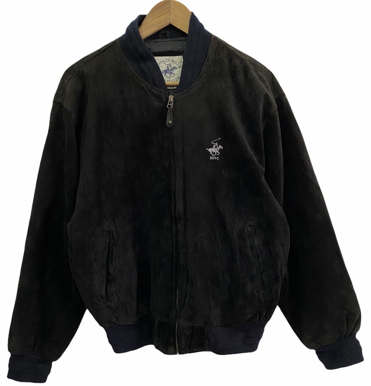 Beverly Hills Polo Club 🔥Vintage Beverly Hills Polo Leather Bomber Jacket Size US M / EU 48-50 / 2 - 1 Thumbnail