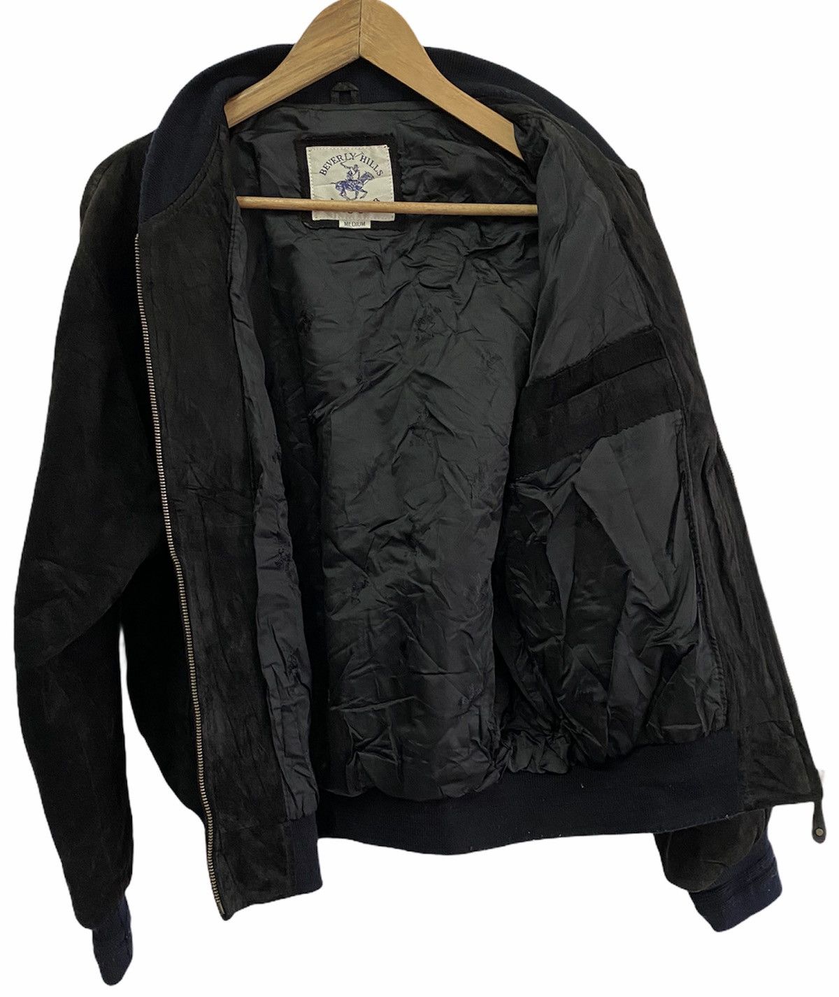 Beverly Hills Polo Club 🔥Vintage Beverly Hills Polo Leather Bomber Jacket Size US M / EU 48-50 / 2 - 2 Thumbnail