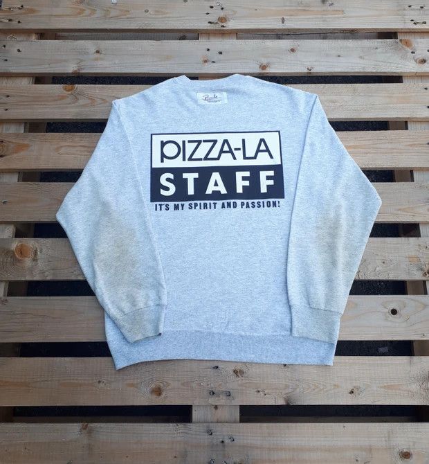 Fruit Of The Loom × Vintage Vintage Pizza-La Staff Spell Out Sweatshirt Size US S / EU 44-46 / 1 - 3 Thumbnail