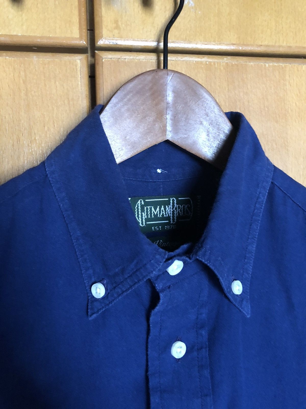 Gitman Bros. Vintage Oxford shirt in light indigo blue Size US S / EU 44-46 / 1 - 2 Thumbnail