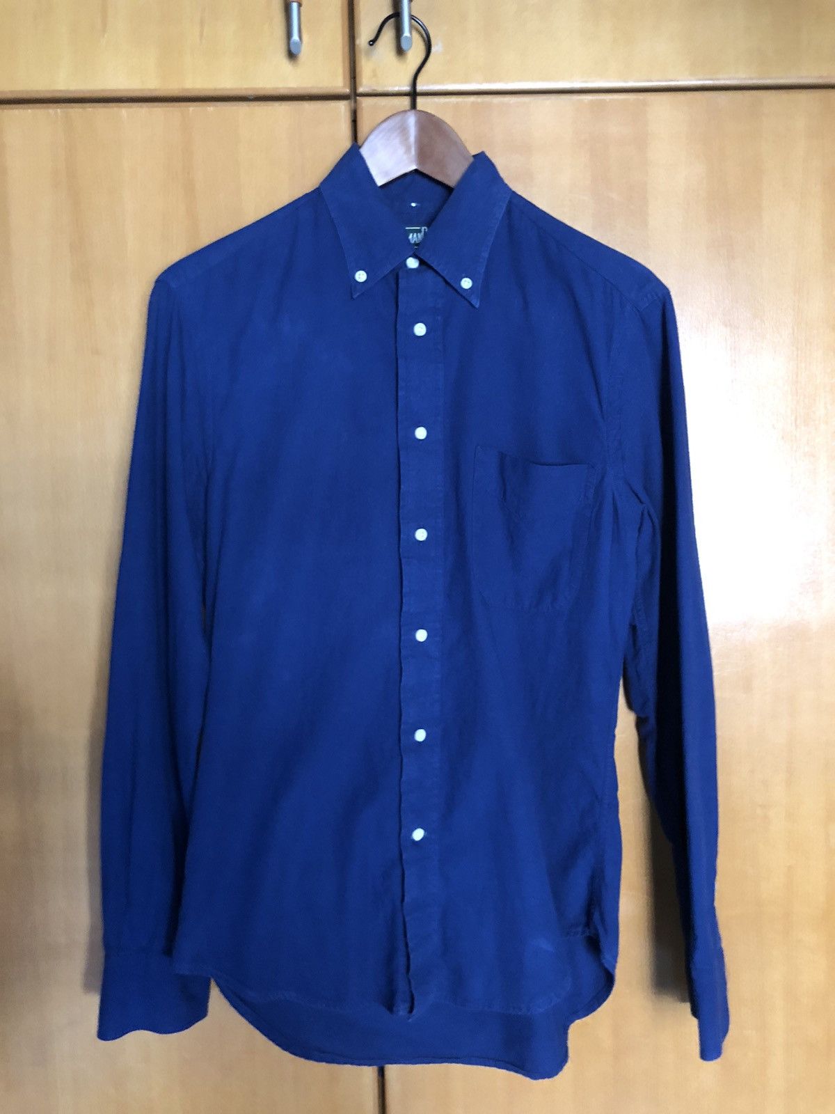 Gitman Bros. Vintage Oxford shirt in light indigo blue Size US S / EU 44-46 / 1 - 1 Thumbnail