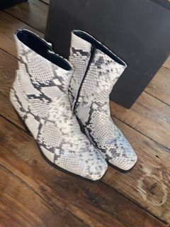 Misbhv discount snakeskin boots