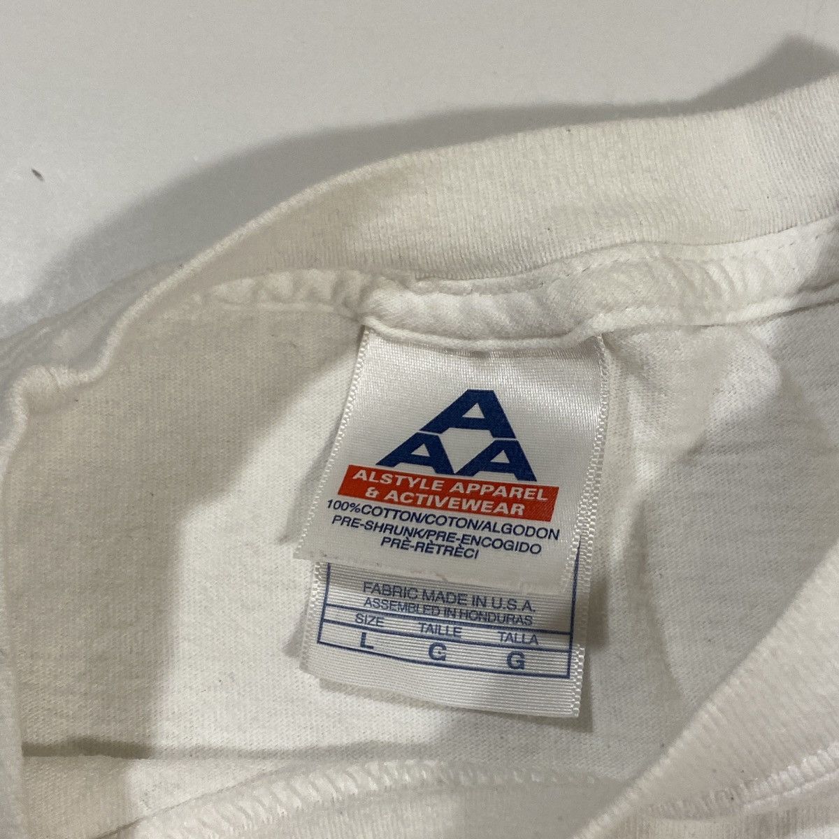 Vintage Vintage Chances Of A Man Winning An Argument Tee Size US L / EU 52-54 / 3 - 4 Thumbnail