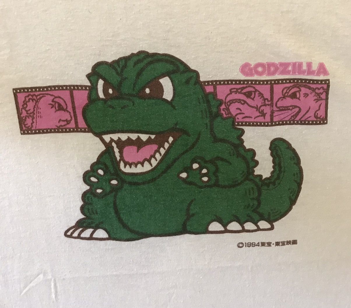 Japanese Brand × Vintage Vintage 1994 Godzilla Tee Size US L / EU 52-54 / 3 - 4 Thumbnail