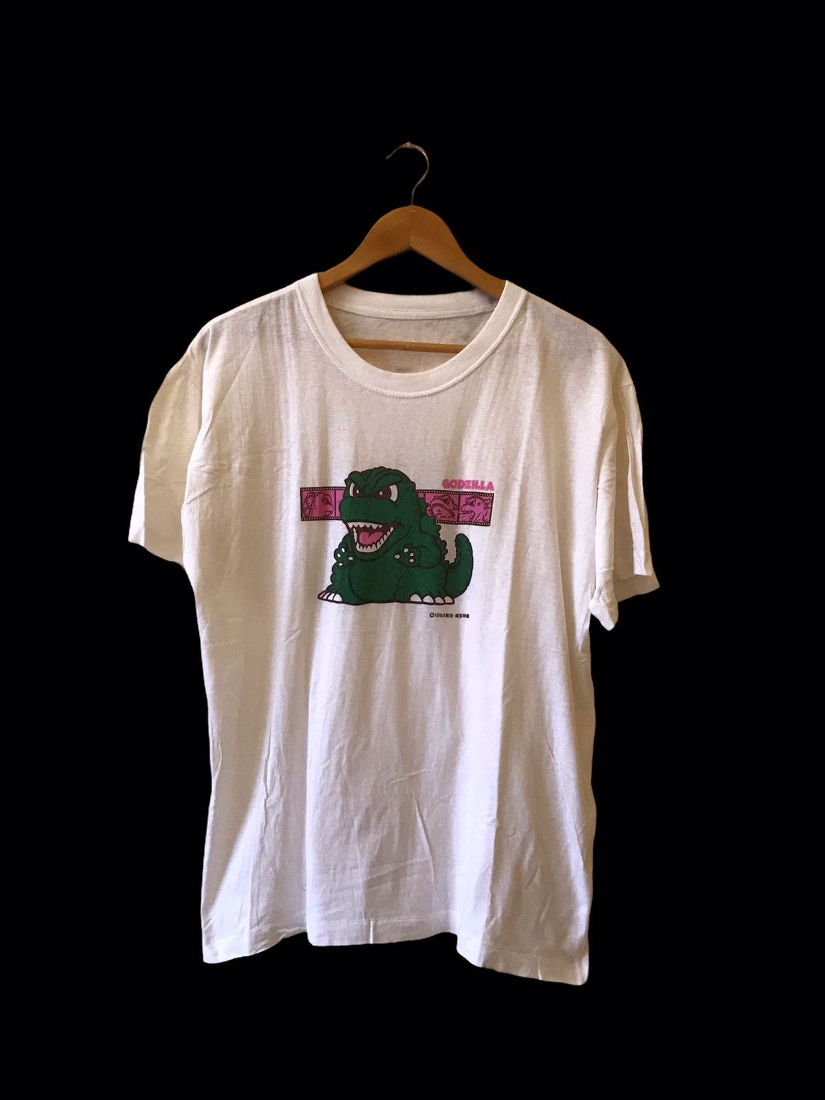 Japanese Brand × Vintage Vintage 1994 Godzilla Tee Size US L / EU 52-54 / 3 - 1 Thumbnail