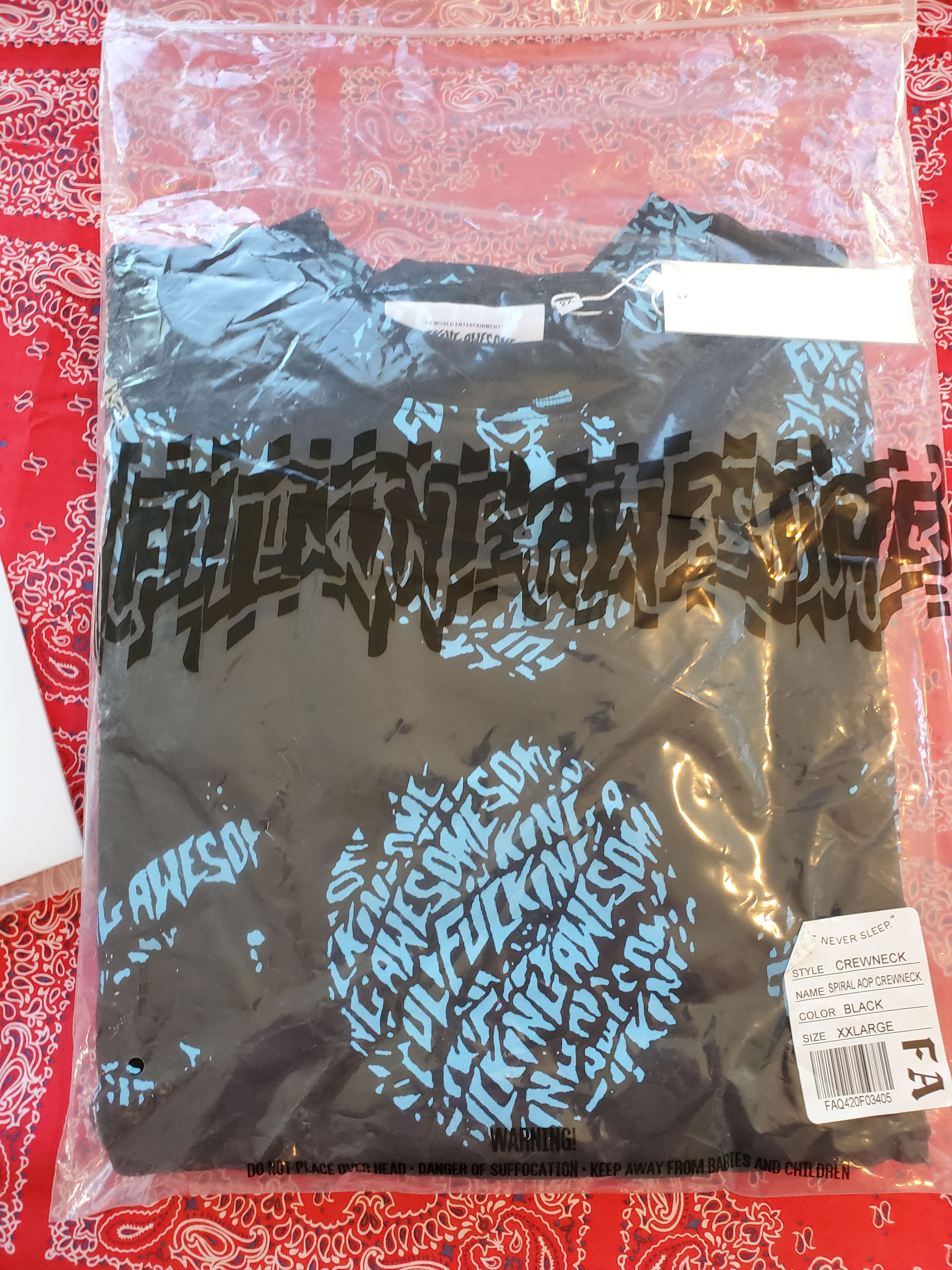 Fucking Awesome × NHL FUCKING AWESOME SPRIAL AOP CREWNECK 2XL XXL Size US XXL / EU 58 / 5 - 5 Thumbnail