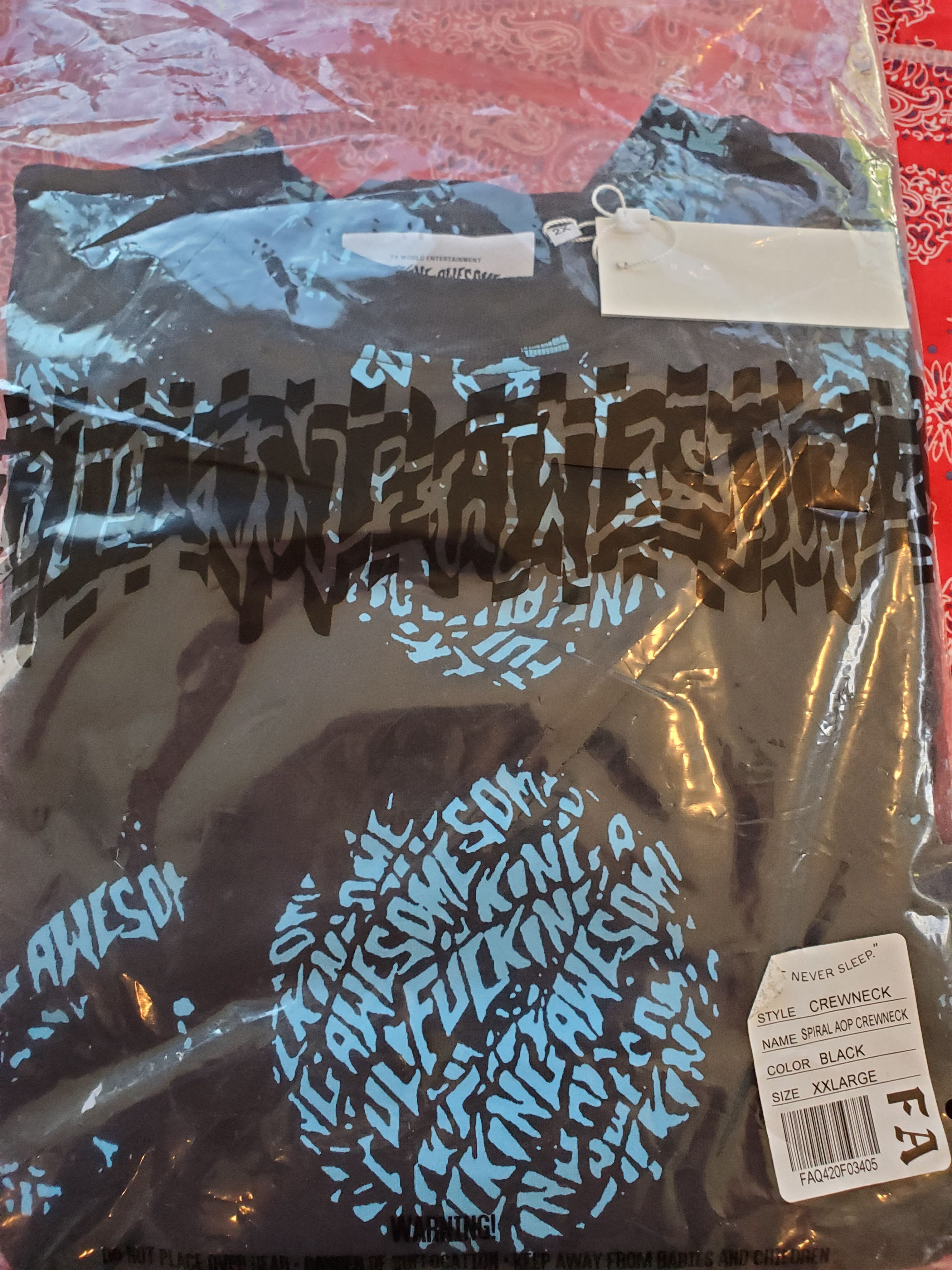 Fucking Awesome × NHL FUCKING AWESOME SPRIAL AOP CREWNECK 2XL XXL Size US XXL / EU 58 / 5 - 8 Thumbnail