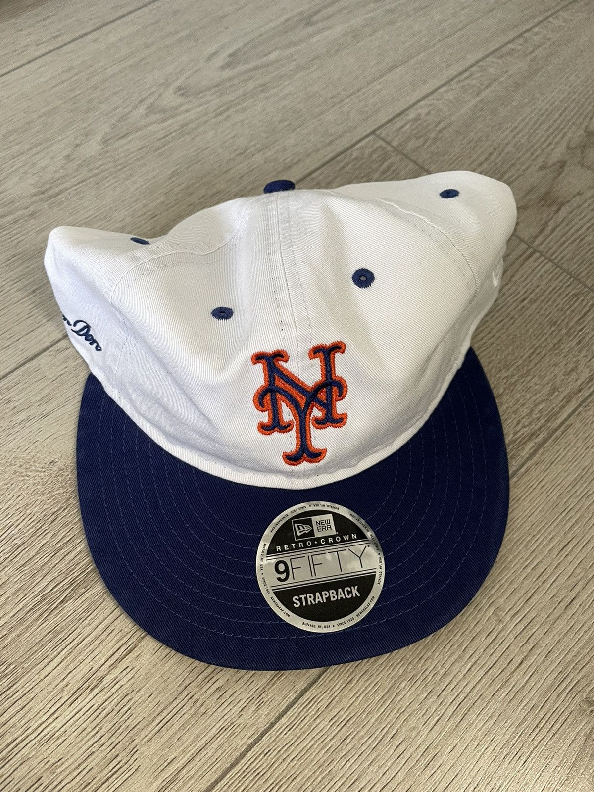 Aime Leon Dore Aime Leon Dore ALD White New Era Washed Chino Mets