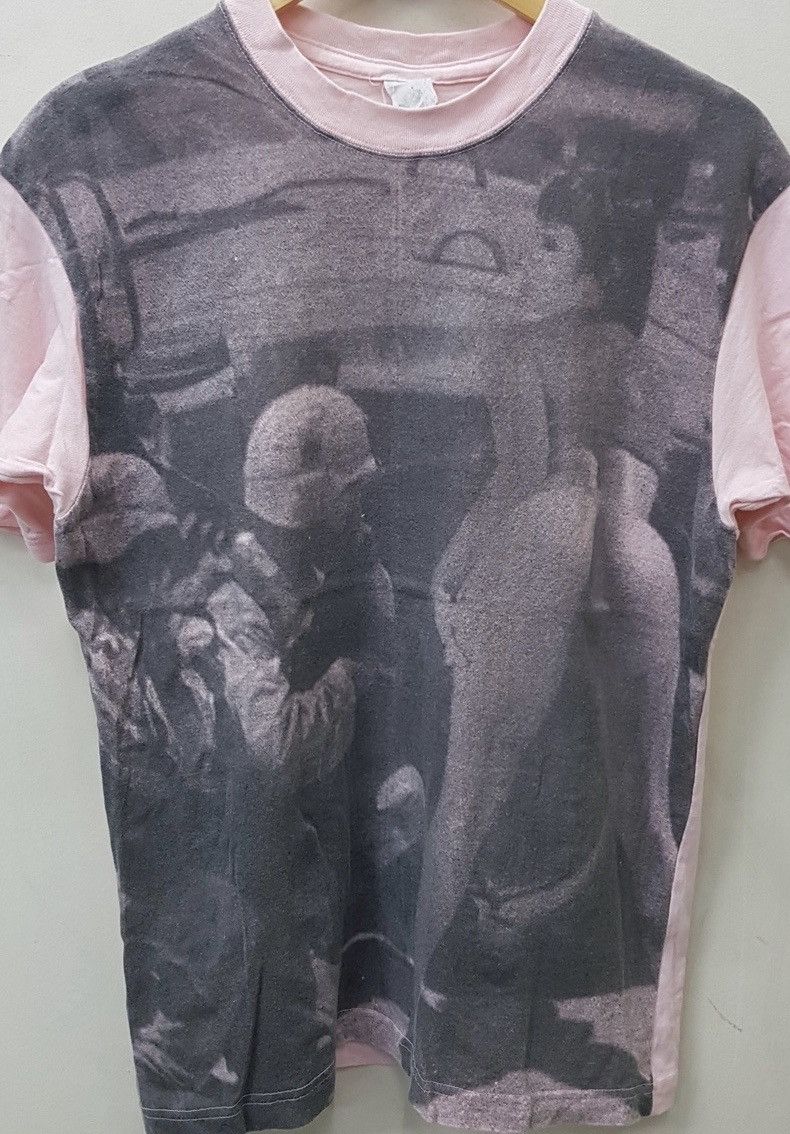 Fiberops RARE Fiberops Japanese Brand Nice Design T-shirts Size US M / EU 48-50 / 2 - 3 Thumbnail