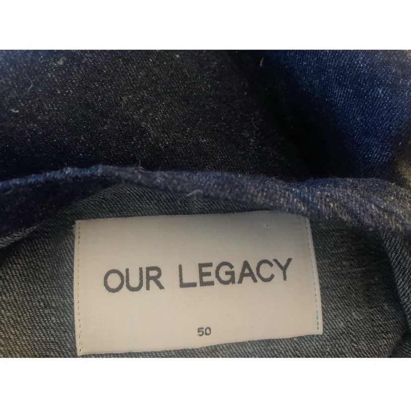 Our Legacy OUR LEGACY LOGO BOXY FIT DENIM TOP Size US L / EU 52-54 / 3 - 11 Thumbnail