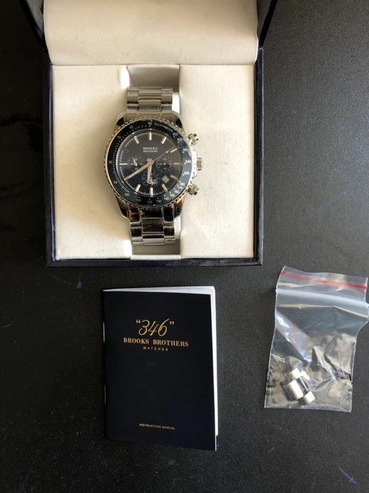 Brooks Brothers Brooks Brothers Chronograph Silver Watch
