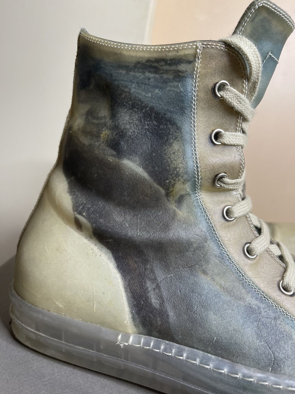 Rick Owens Rick Owens Babel No Cap Ramones Grailed