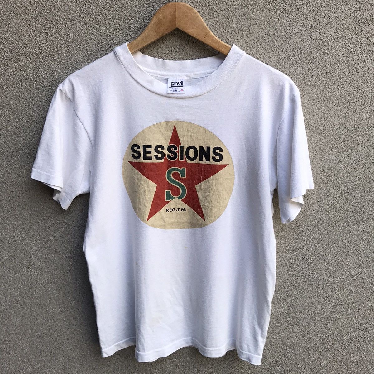 Sessions Vintage 90s SESSIONS skateboards tee Size US M / EU 48-50 / 2 - 2 Thumbnail