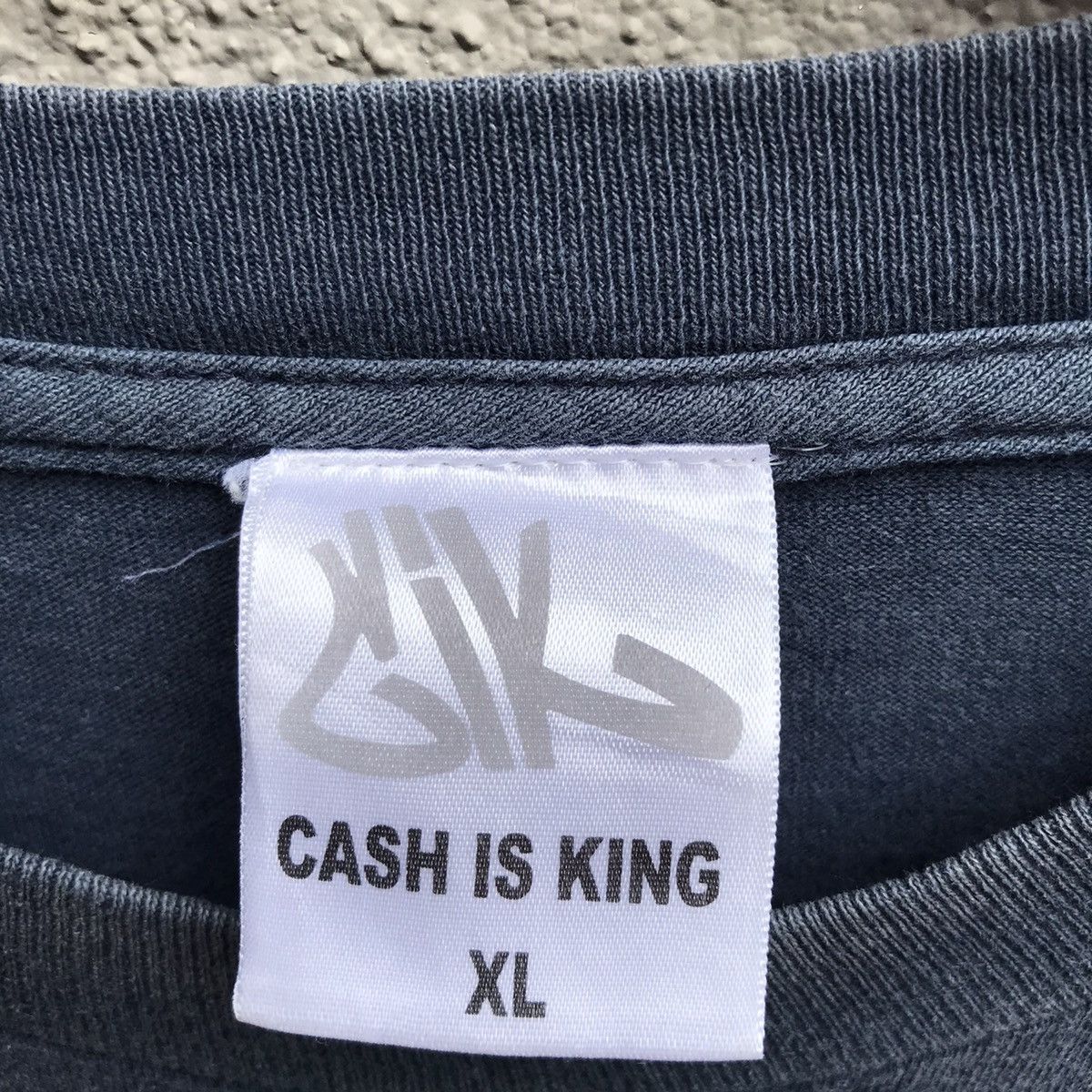 Vintage Vintage CASH IS KING streetwear tee graffiti hiphop Size US XL / EU 56 / 4 - 5 Thumbnail