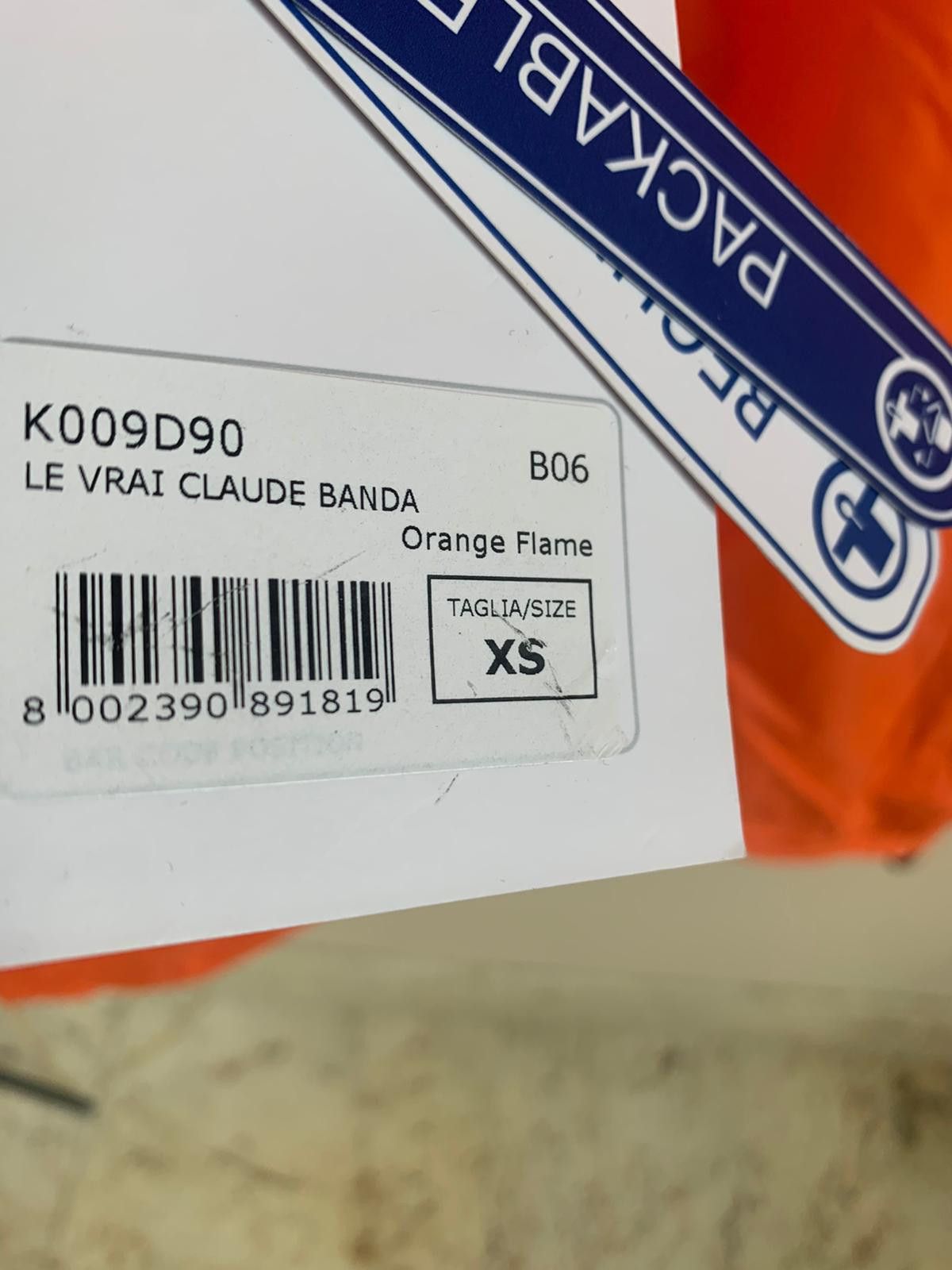 K-Way × Kappa Le Vrai Claude Banda in Orange Size US XS / EU 42 / 0 - 7 Thumbnail