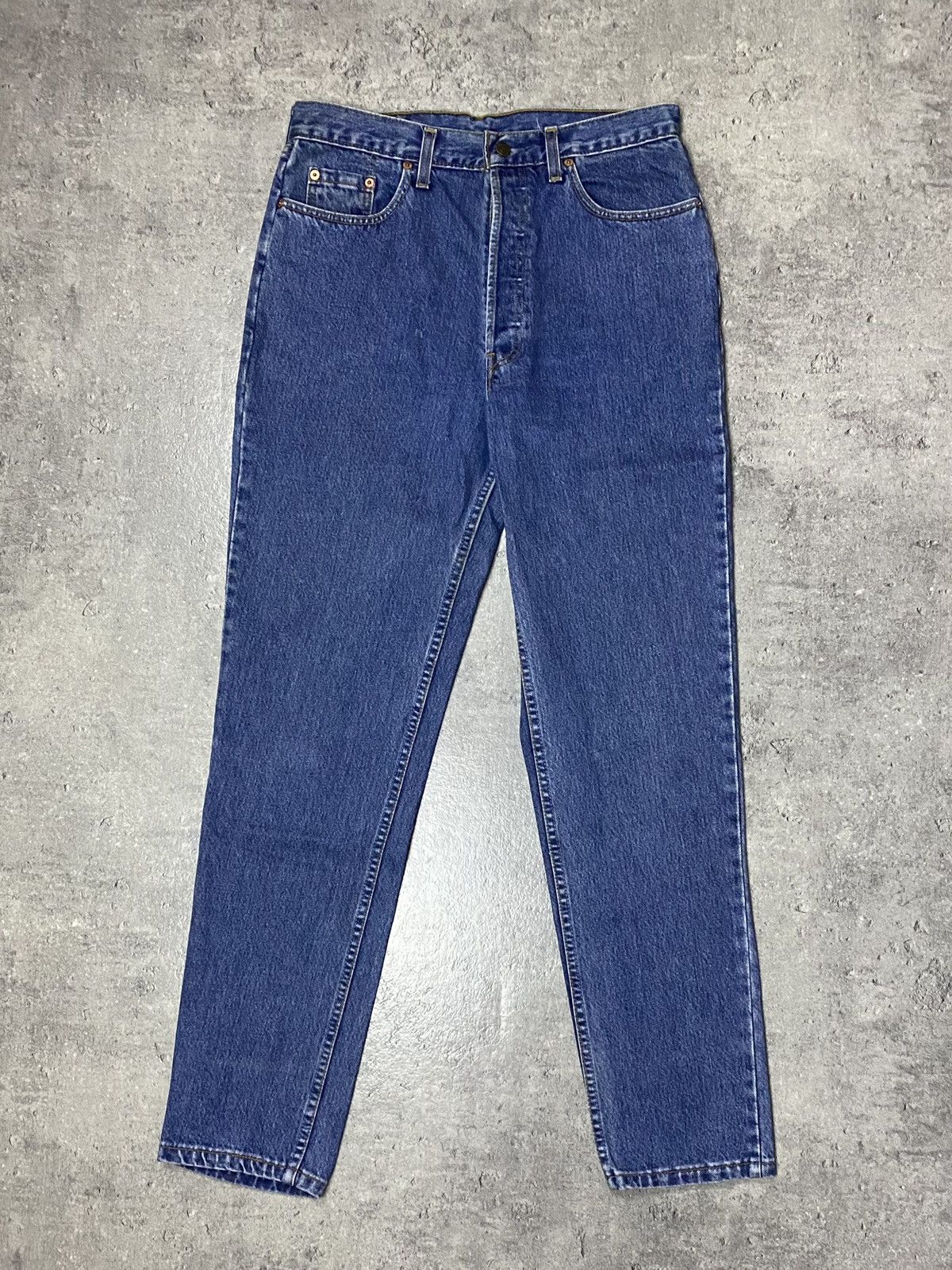 Levi's × Levi's Vintage Clothing × Vintage 90's Levi's 891 Orange Tab Blue Jeans Denim Size US 32 / EU 48 - 2 Thumbnail