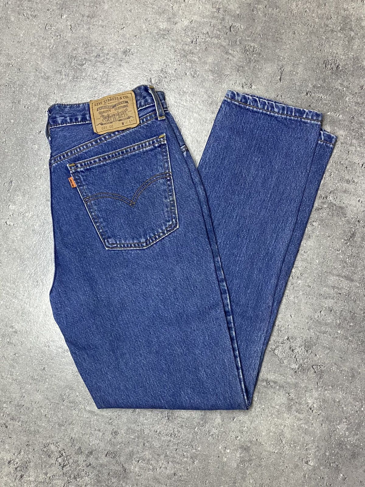 Levi's × Levi's Vintage Clothing × Vintage 90's Levi's 891 Orange Tab Blue Jeans Denim Size US 32 / EU 48 - 1 Thumbnail