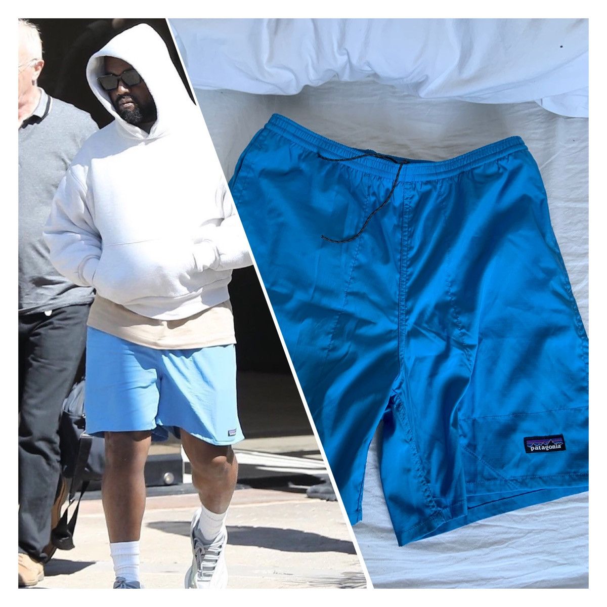 Patagonia store shorts kanye