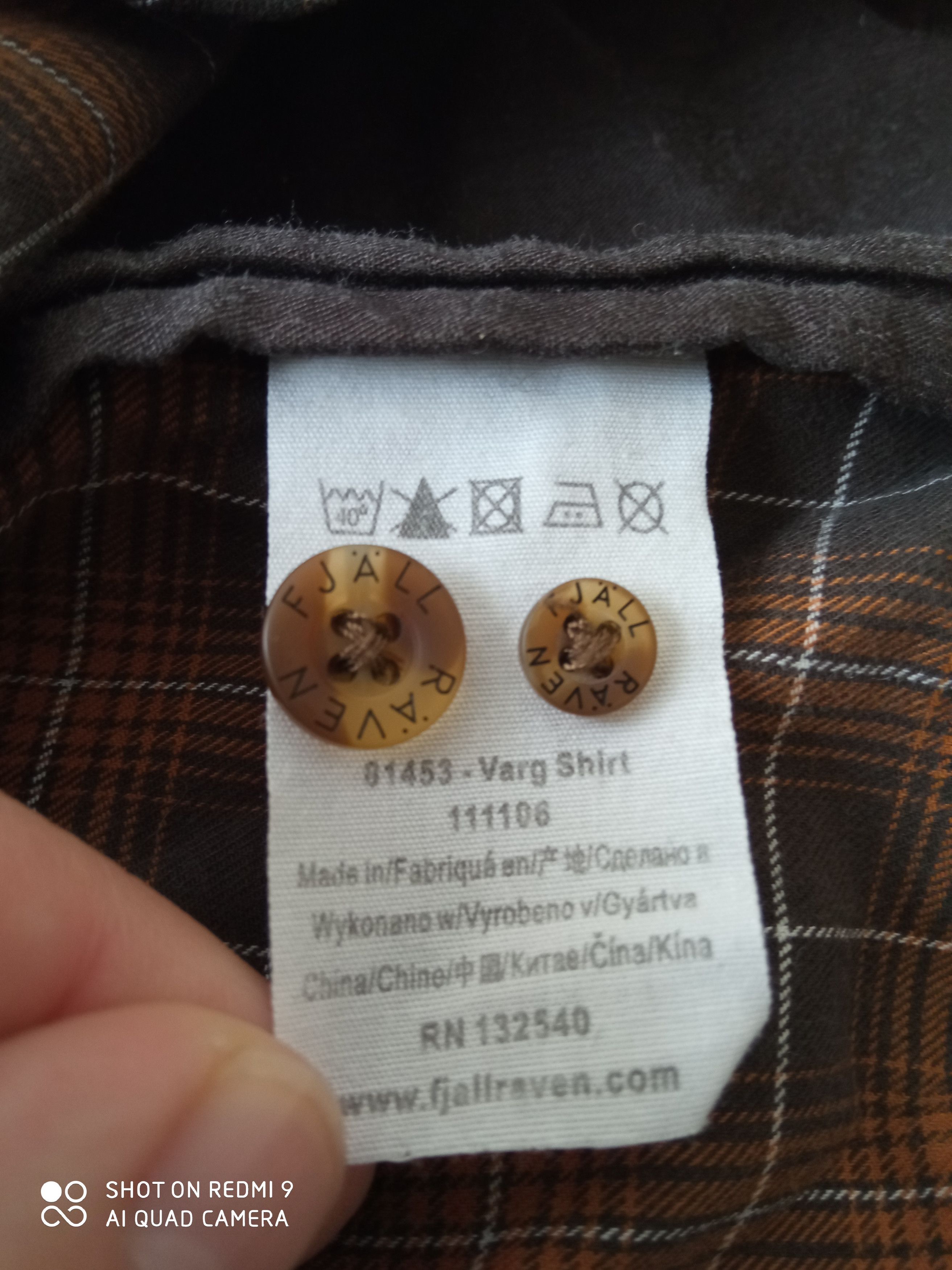 Fjallraven Fjallraven Flannel Shirt Size US M / EU 48-50 / 2 - 4 Thumbnail