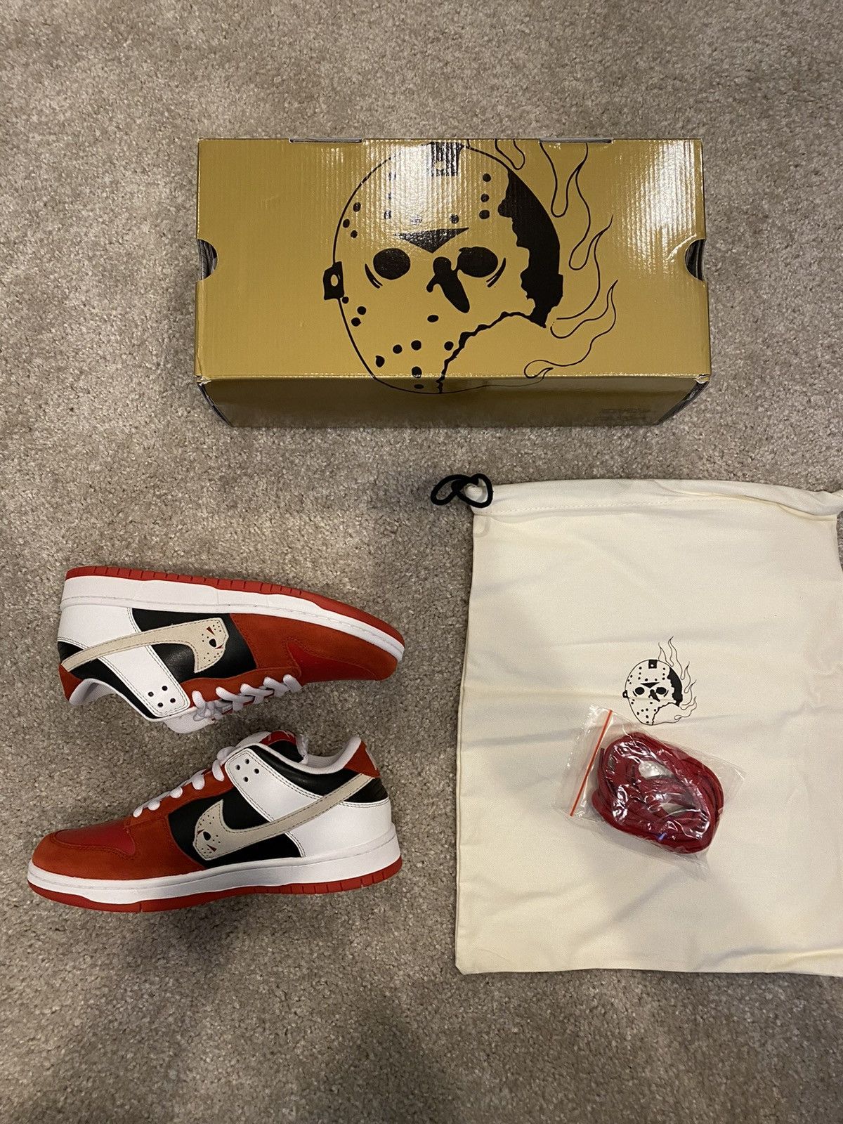 Warren Lotas Warren Lotas Jason Dunk Low SB SIZE 6.5 Size US 6.5 / EU 39-40 - 11 Thumbnail