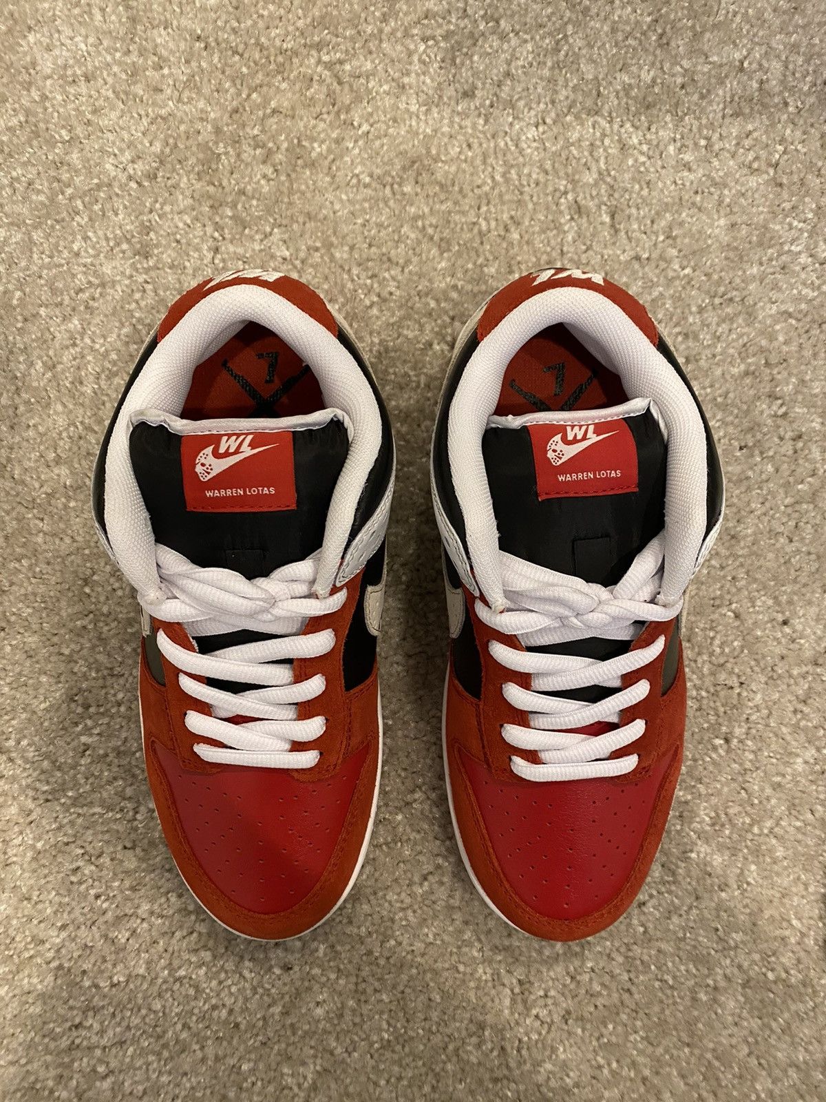 Warren Lotas Warren Lotas Jason Dunk Low SB SIZE 6.5 Size US 6.5 / EU 39-40 - 3 Thumbnail
