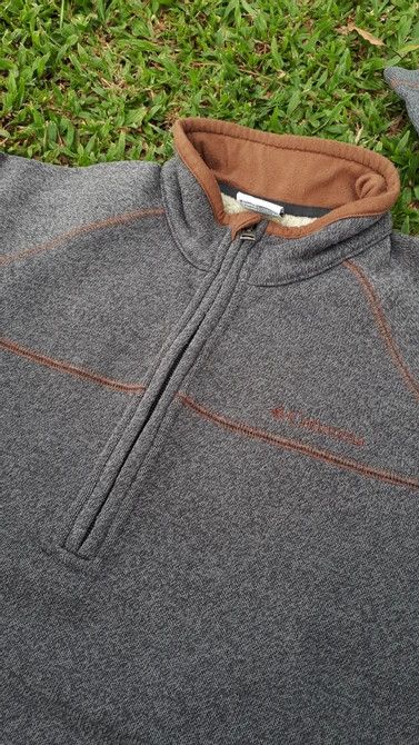 Columbia × Vintage Columbia Fleece Lined Quarter Zip Sweater Size US S / EU 44-46 / 1 - 2 Thumbnail