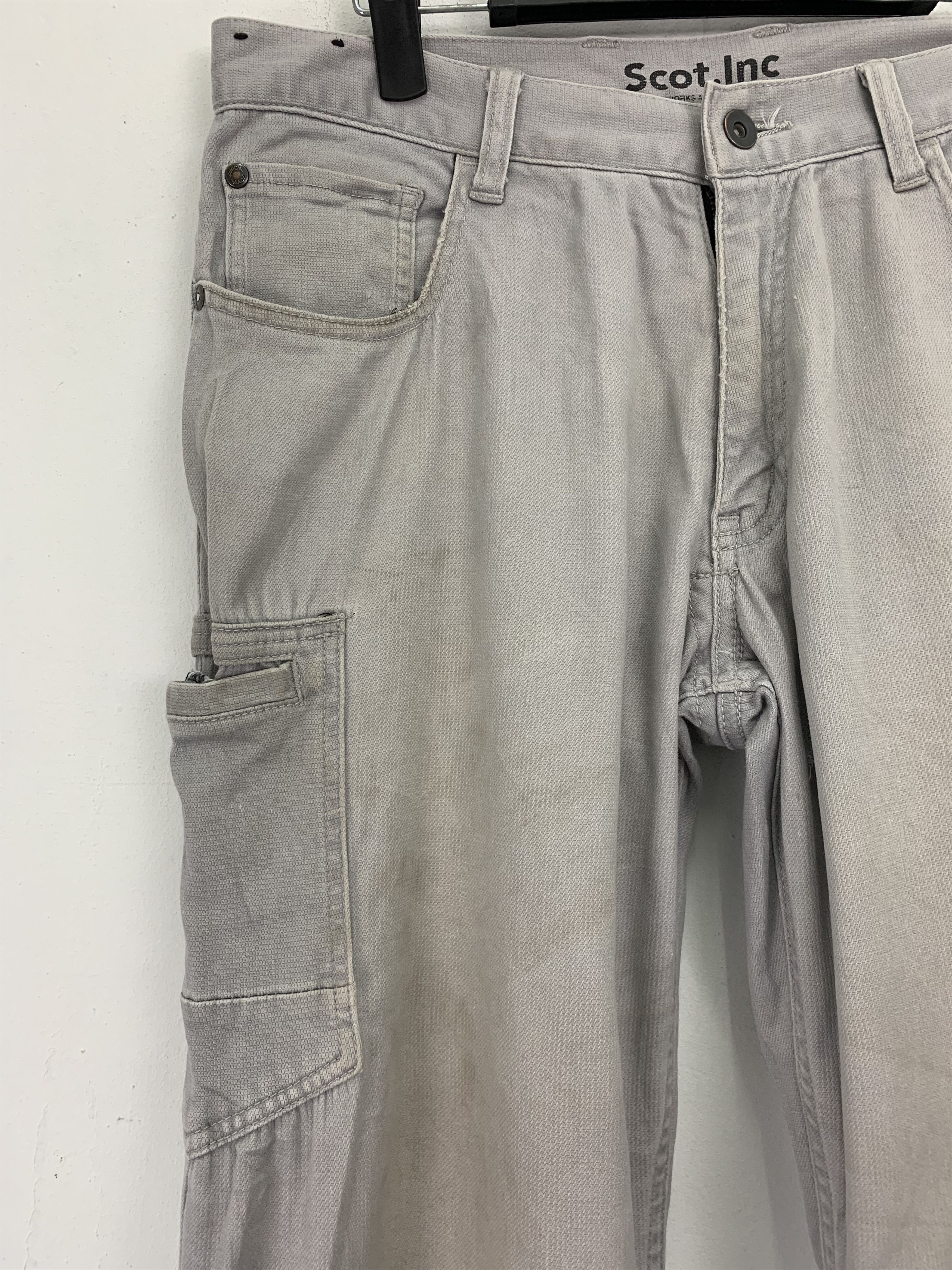 Japanese Brand Cargo Pants Scot.Inc Multipocket Streetwear Pants Size US 30 / EU 46 - 4 Thumbnail