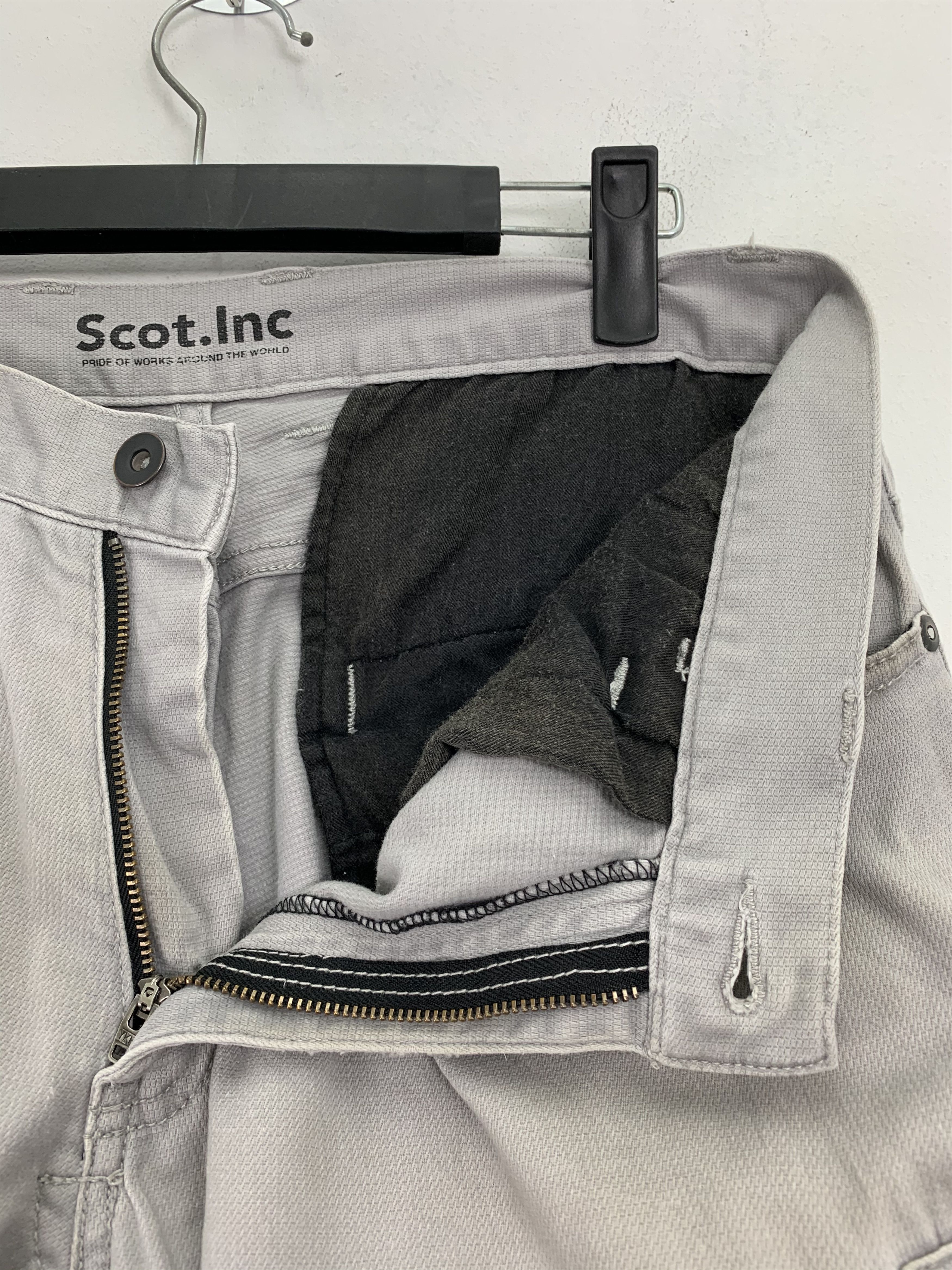 Japanese Brand Cargo Pants Scot.Inc Multipocket Streetwear Pants Size US 30 / EU 46 - 7 Thumbnail