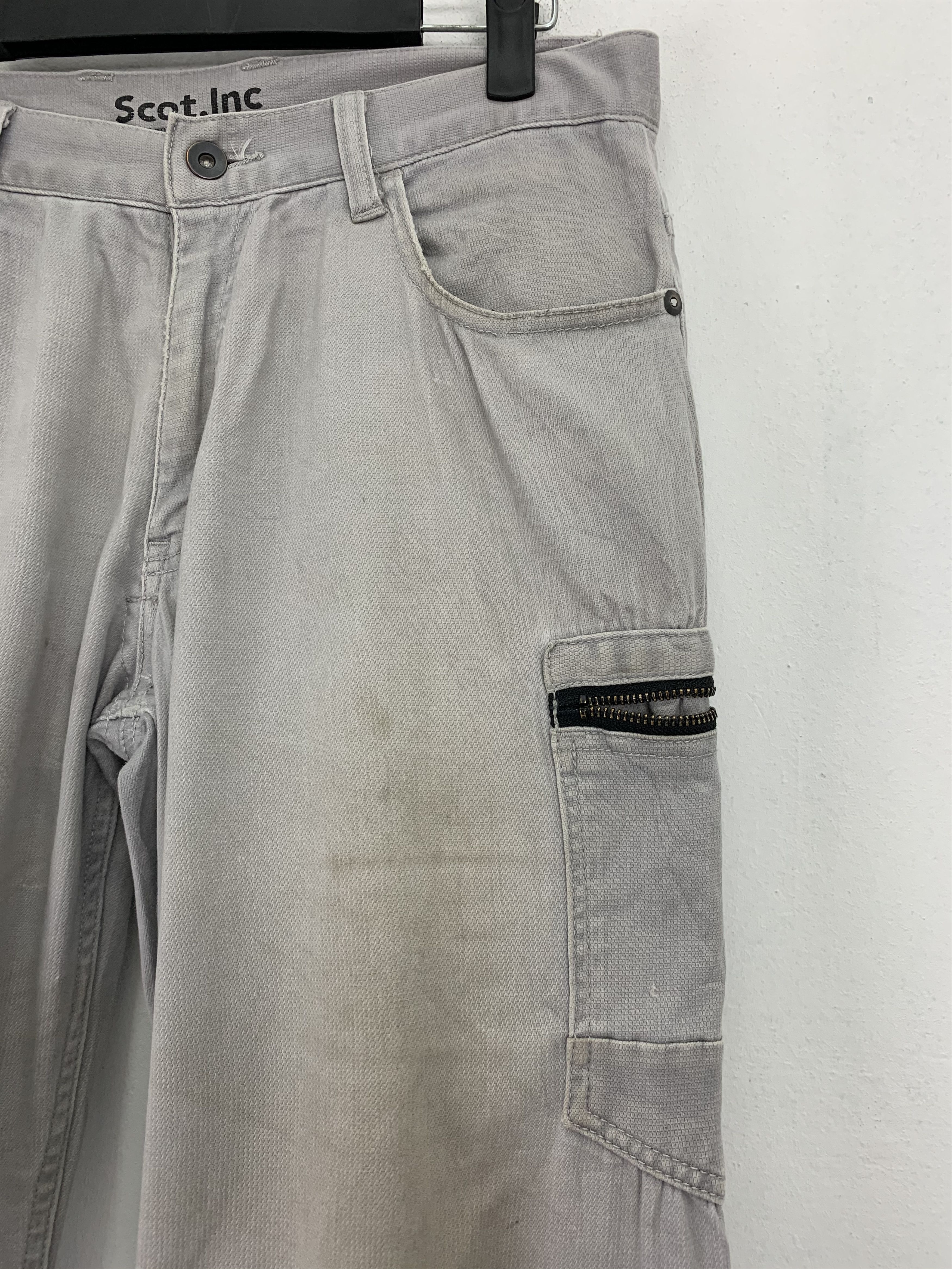 Japanese Brand Cargo Pants Scot.Inc Multipocket Streetwear Pants Size US 30 / EU 46 - 5 Thumbnail