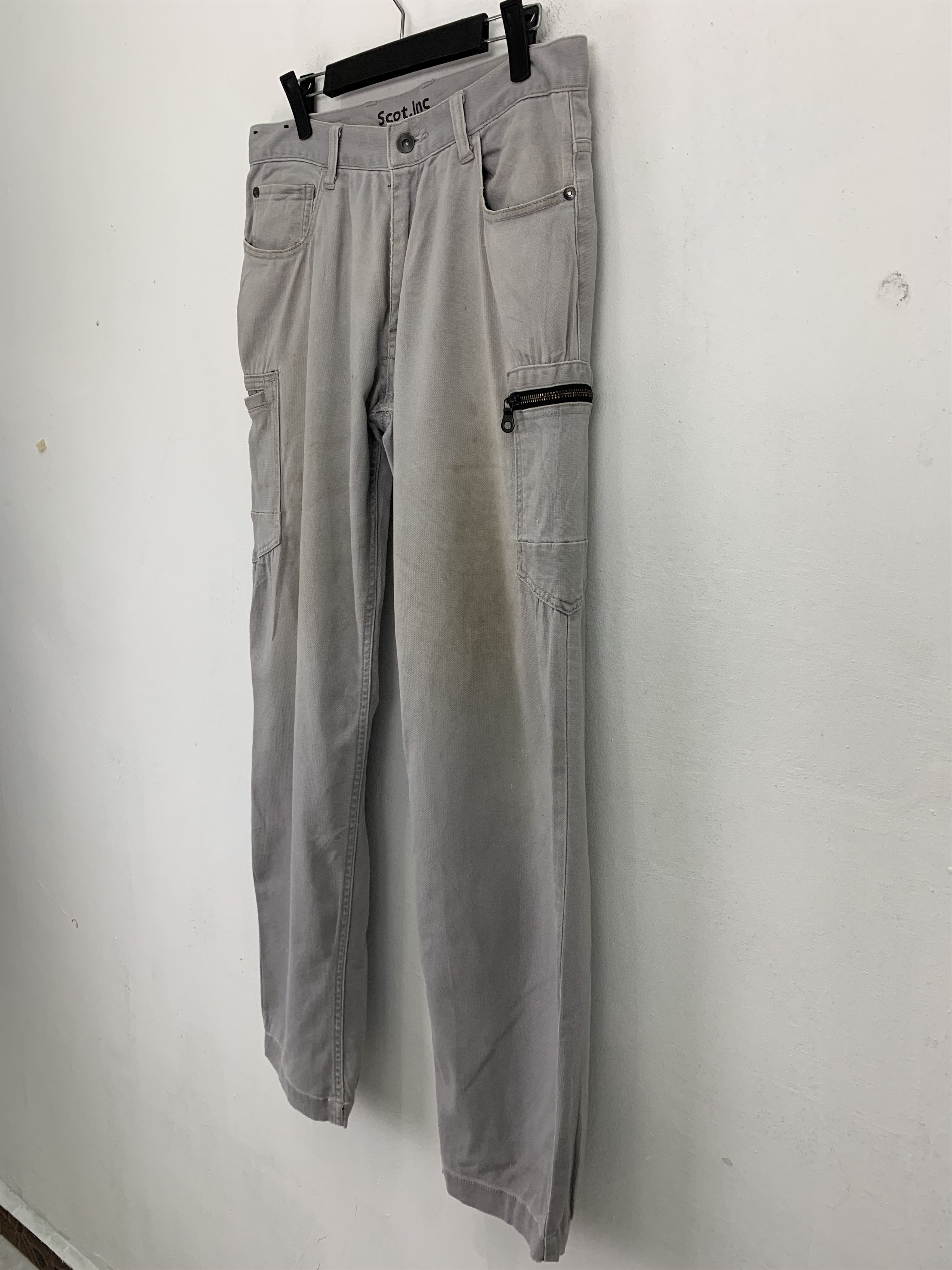 Japanese Brand Cargo Pants Scot.Inc Multipocket Streetwear Pants Size US 30 / EU 46 - 12 Thumbnail