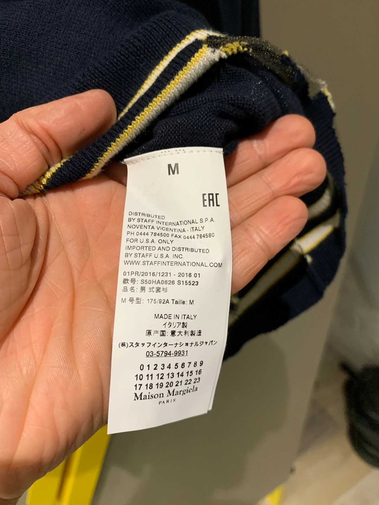 Maison Margiela Destroyed sweater Size US M / EU 48-50 / 2 - 7 Thumbnail